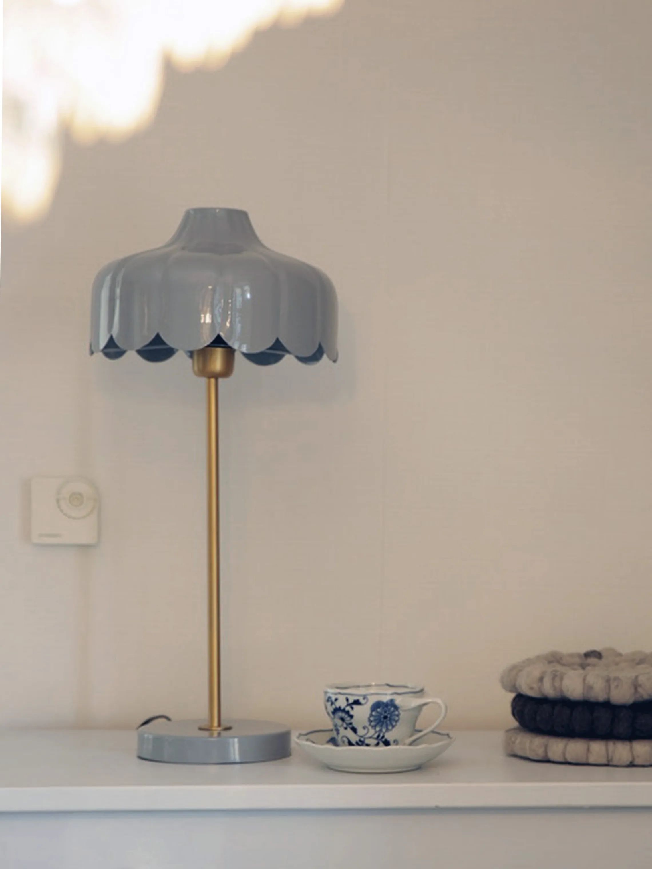 PR Home Bordlamper Wells Bordlampe i Blå, 2