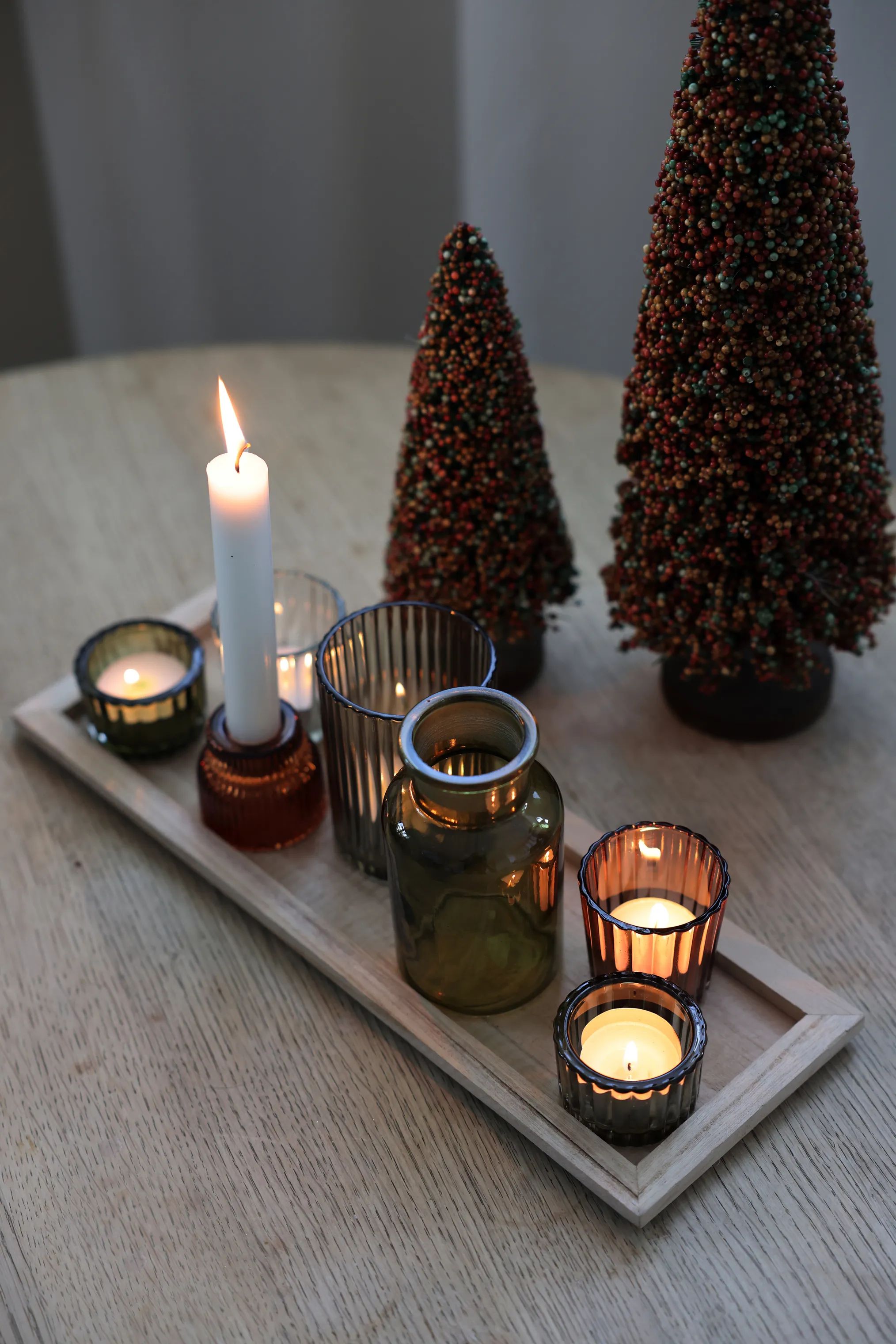 Casa Christmas Julefigurer Juletræ i 38 cm, 3