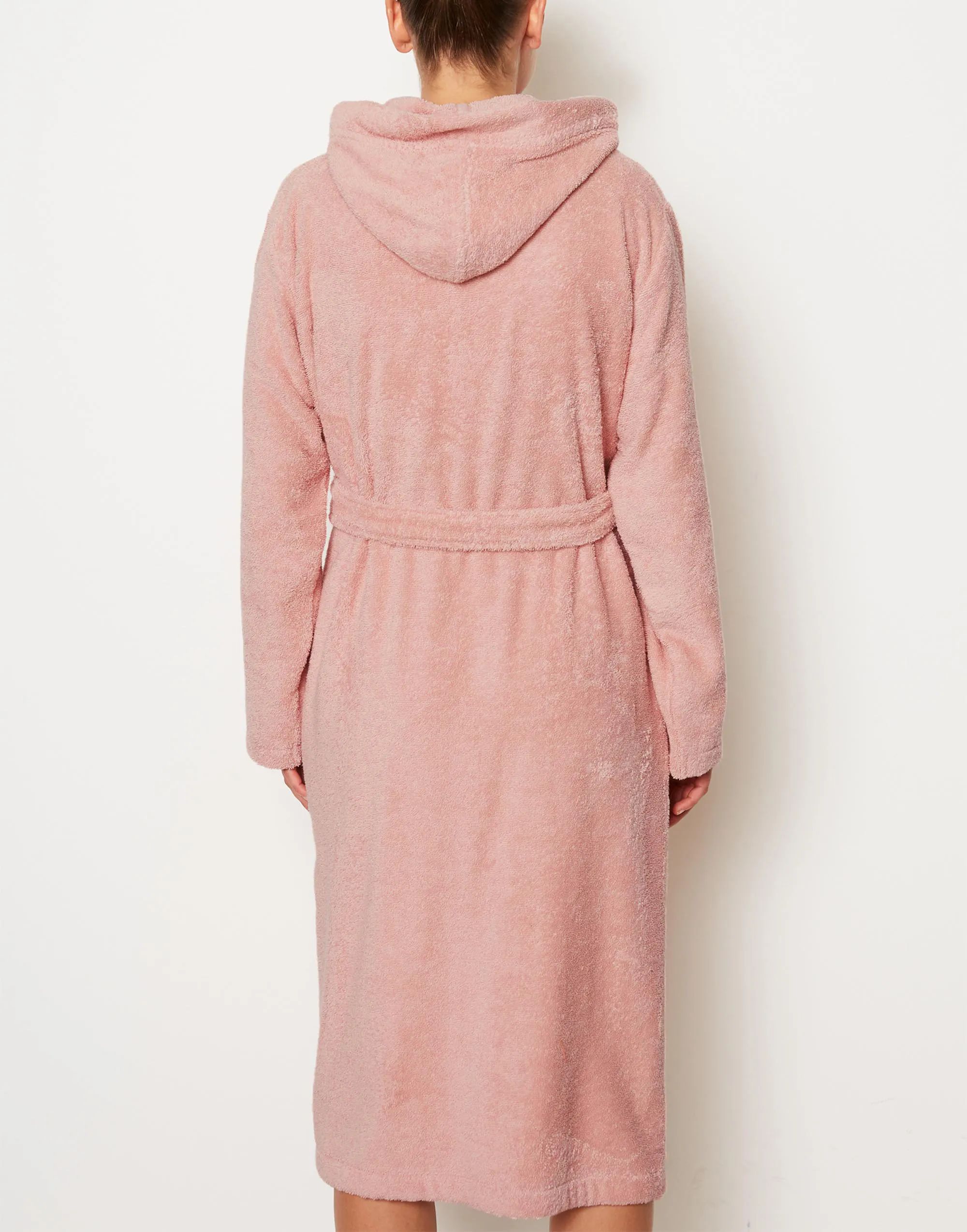 Marc O'Polo Morgenkåber Timeless Badekåbe i Rose Powder, M, 5
