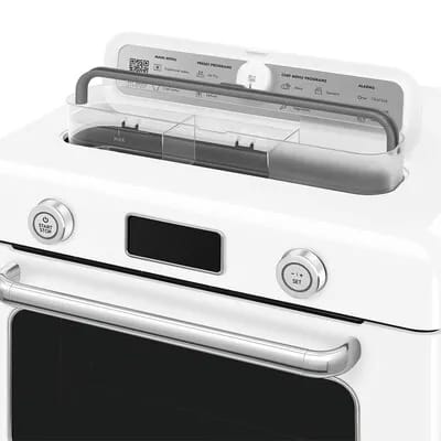 Smeg Miniovne 50's Style Kombiovn COF01WHEU i Hvid, 2