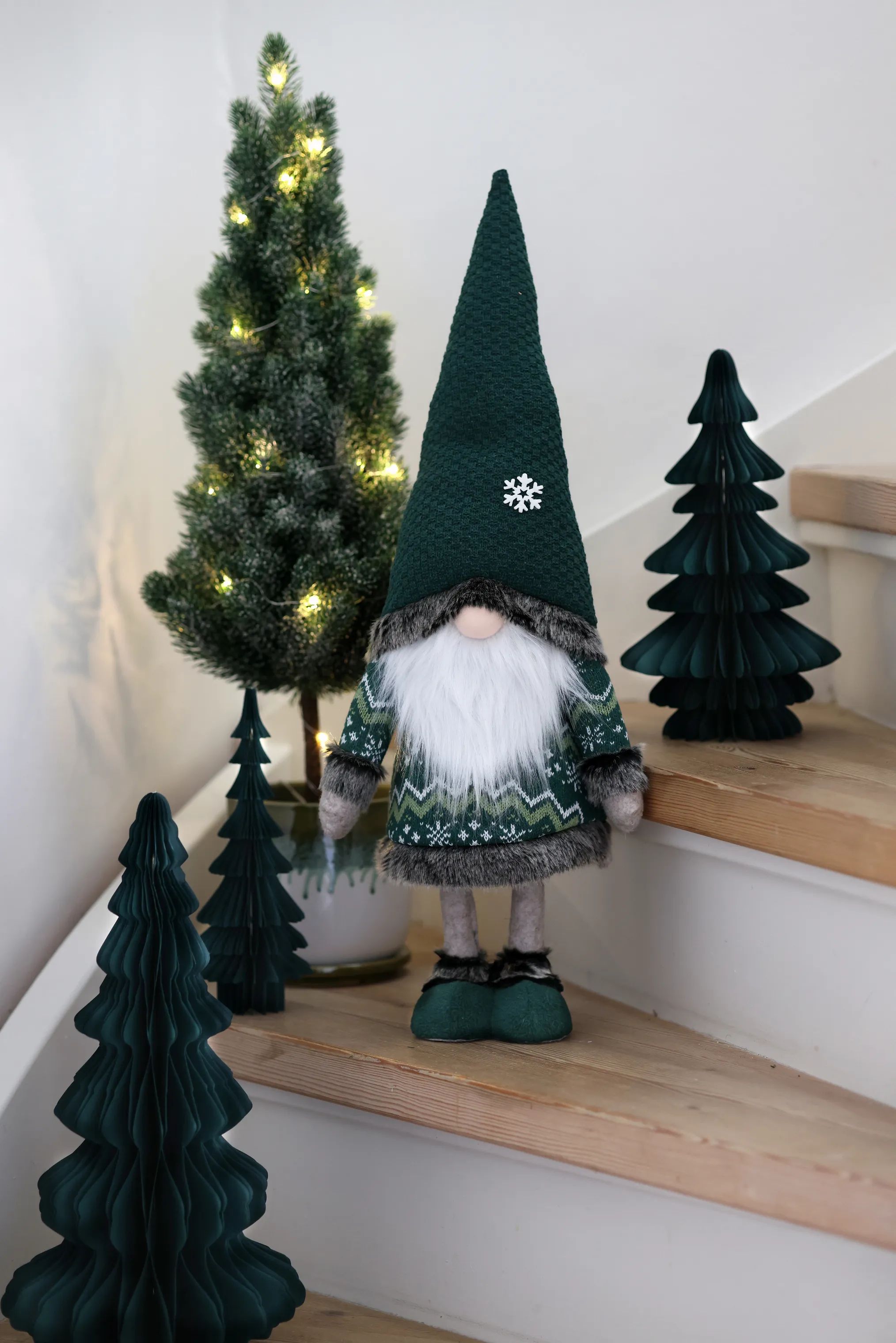 Casa Christmas Juletræer Juletræ i Grøn, sort potte, 2