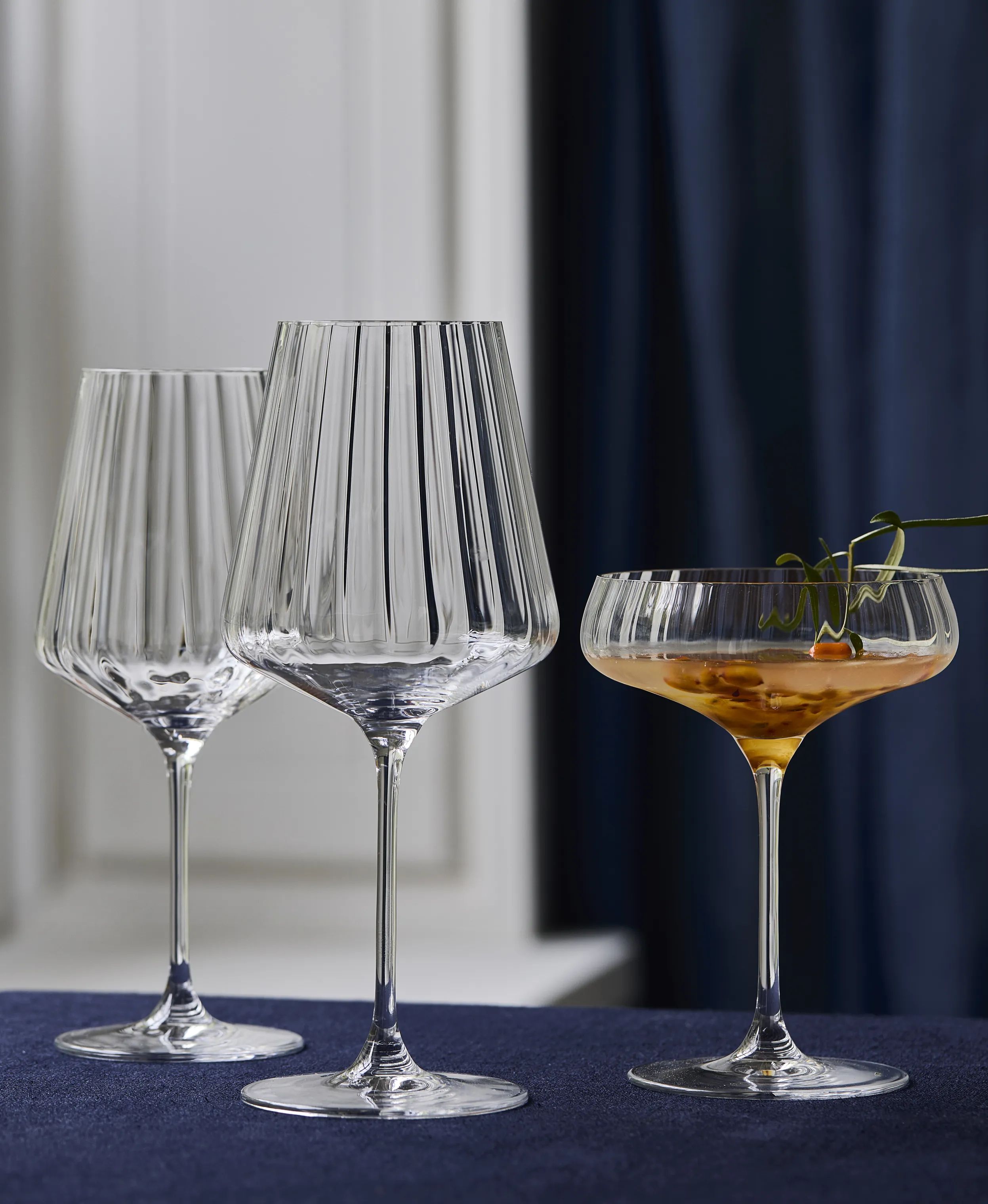 Georg Jensen Cocktailglas Bernadotte Coupe Cocktailglas - 2 stk. i Bernadotte Cocktail Glas - 2 stk., 2