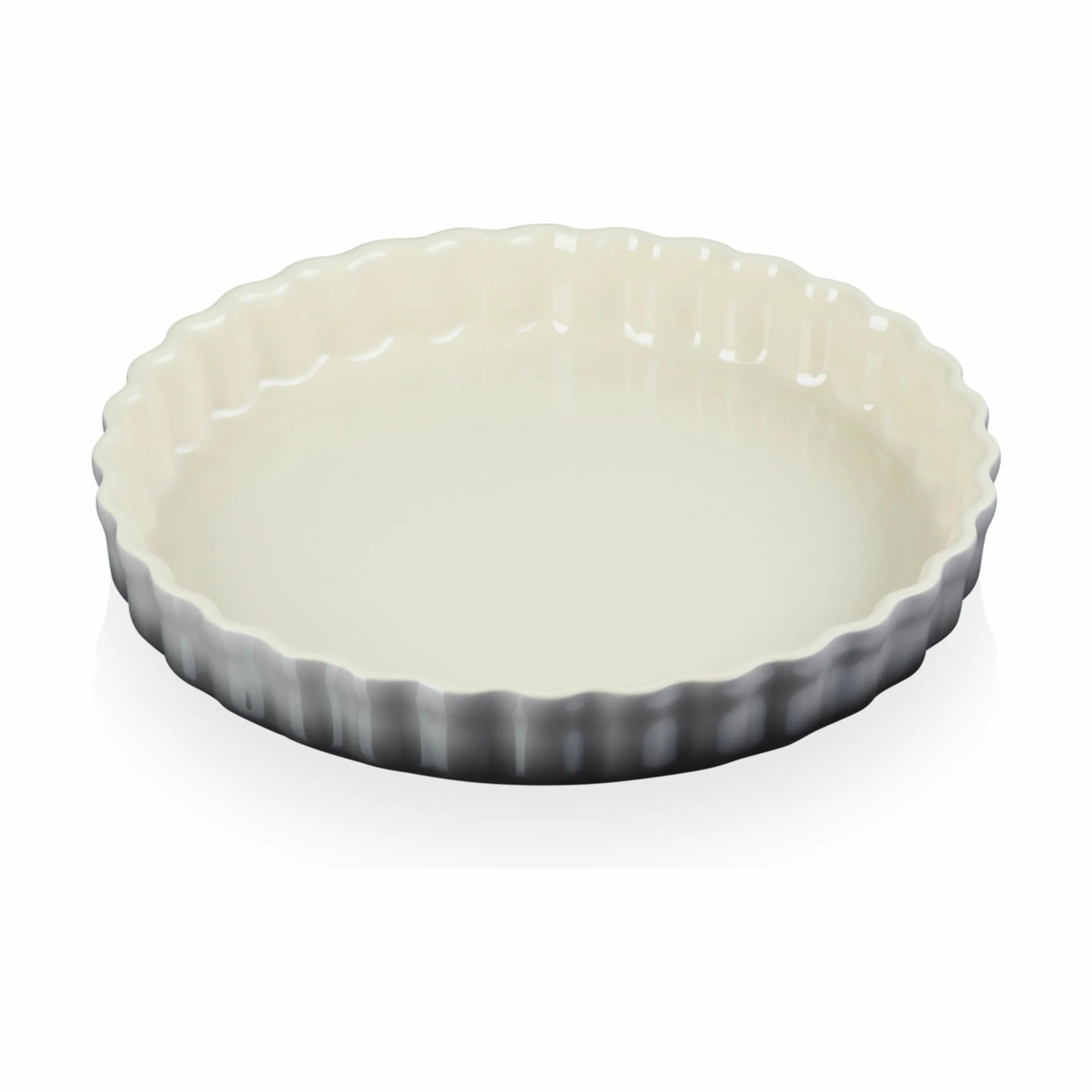 Le Creuset Tærteforme og fade Heritage Tærtefad i Flint, 28 cm, 1