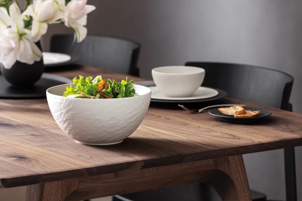 Villeroy & Boch Serveringsskåle Manufacture Rock blanc Skål i Mat hvid, 2