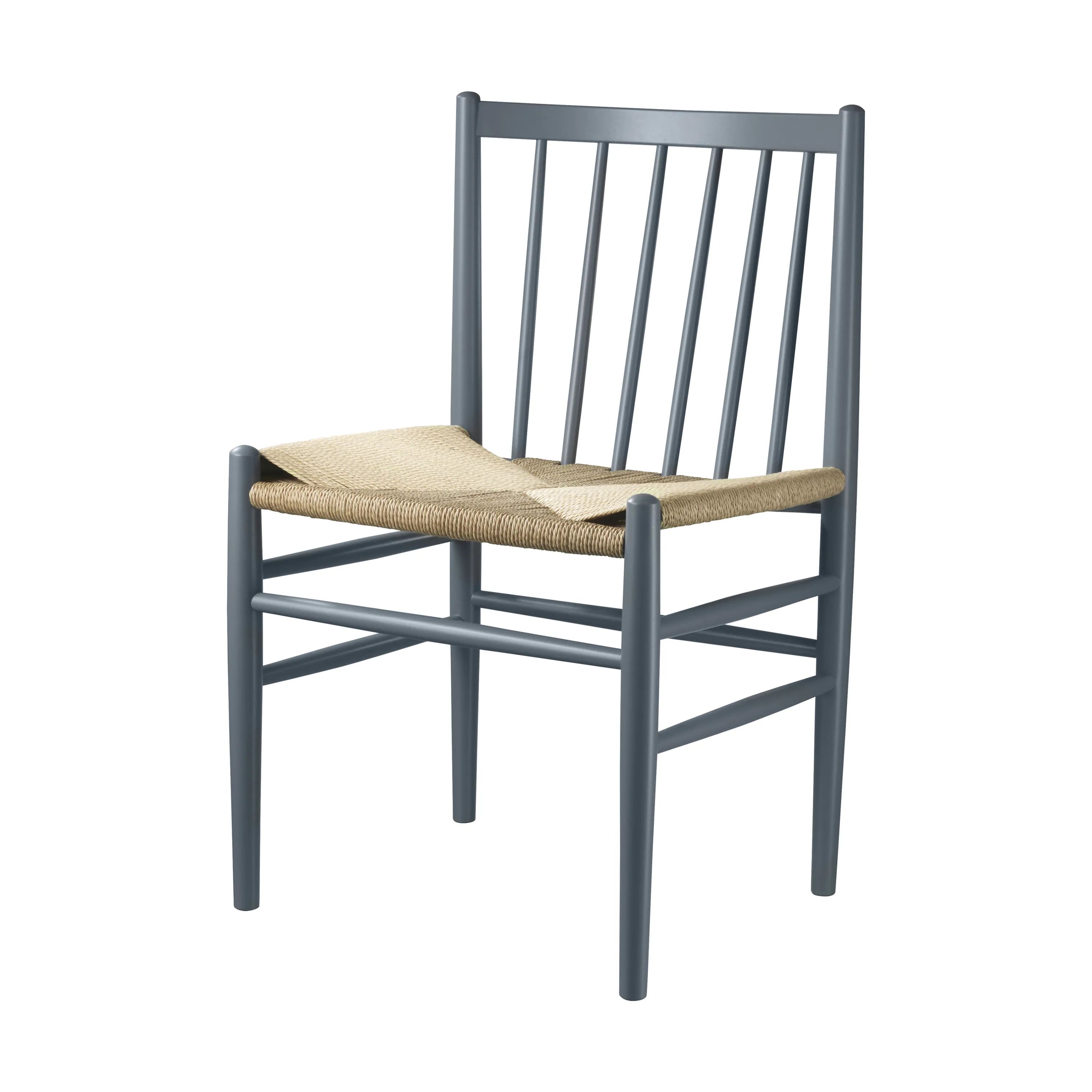FDB Møbler Spisebordsstole J80 Spisebordsstol i Blue Grey (RAL7031), 1