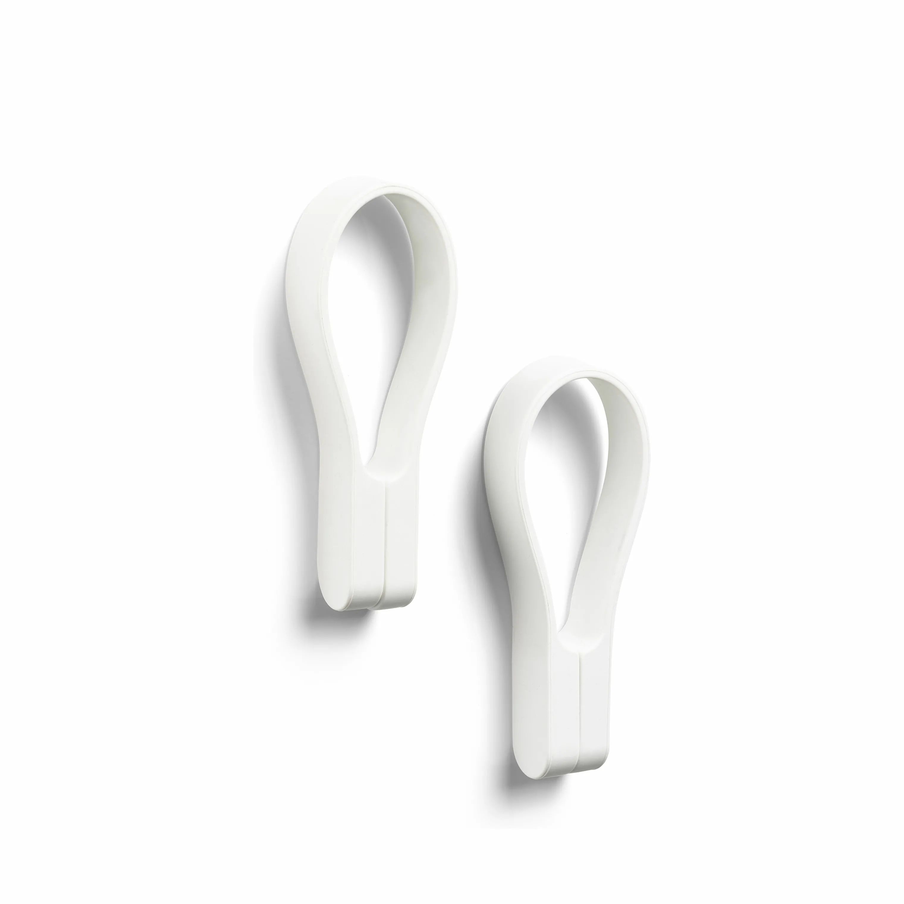 Zone Knager Loop Håndklædestrop Magnet - 2 stk. i White, 1