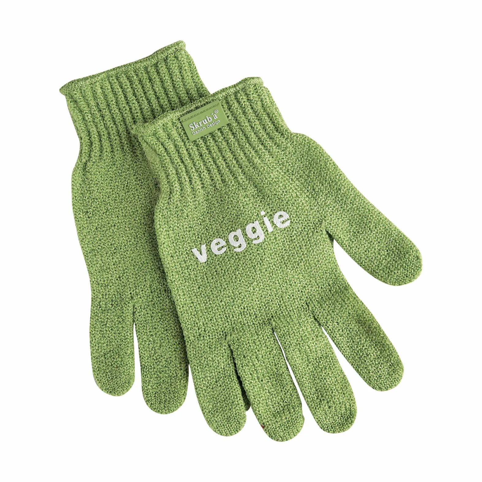 Skrub'a Øvrigt køkkengrej Veggie Skrubbehandske i Grøn, 1