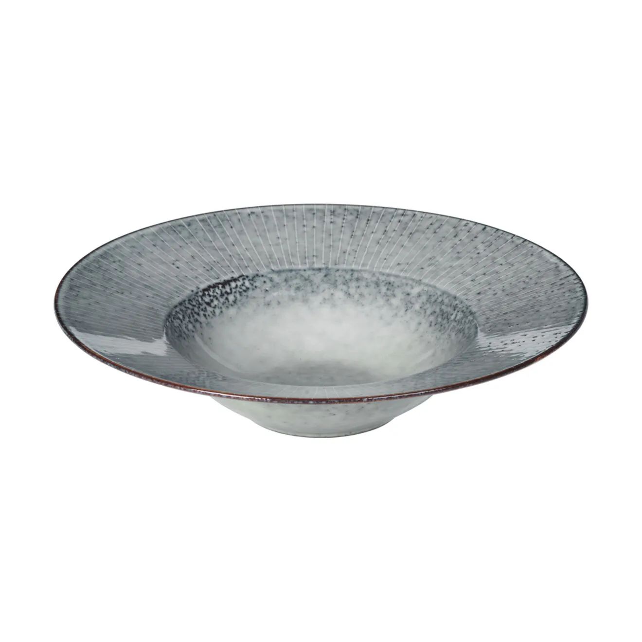 Broste Copenhagen Pastatallerkener Nordic Sea Pastatallerken i Soft Blue, 1