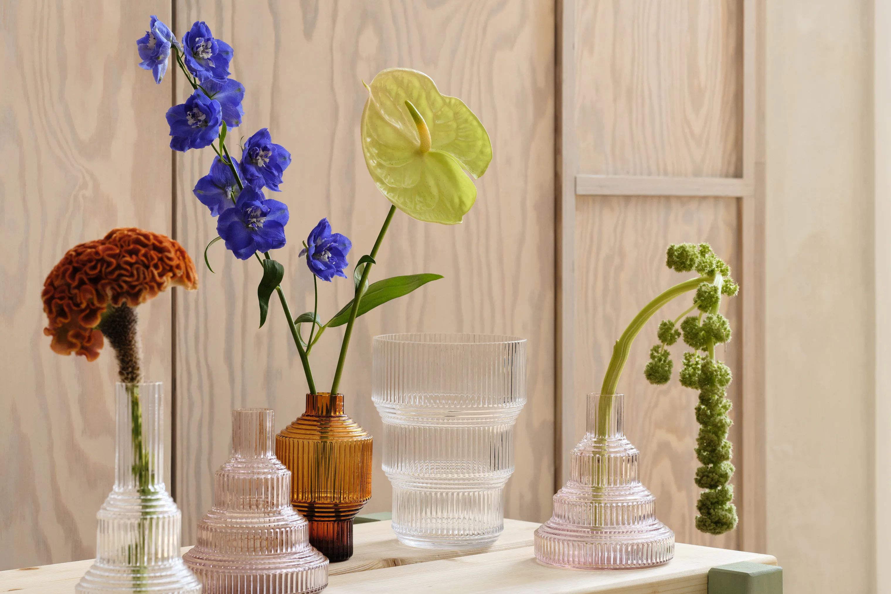 Kosta Boda Vaser Pavilion Tulip Vase i Clear, 2