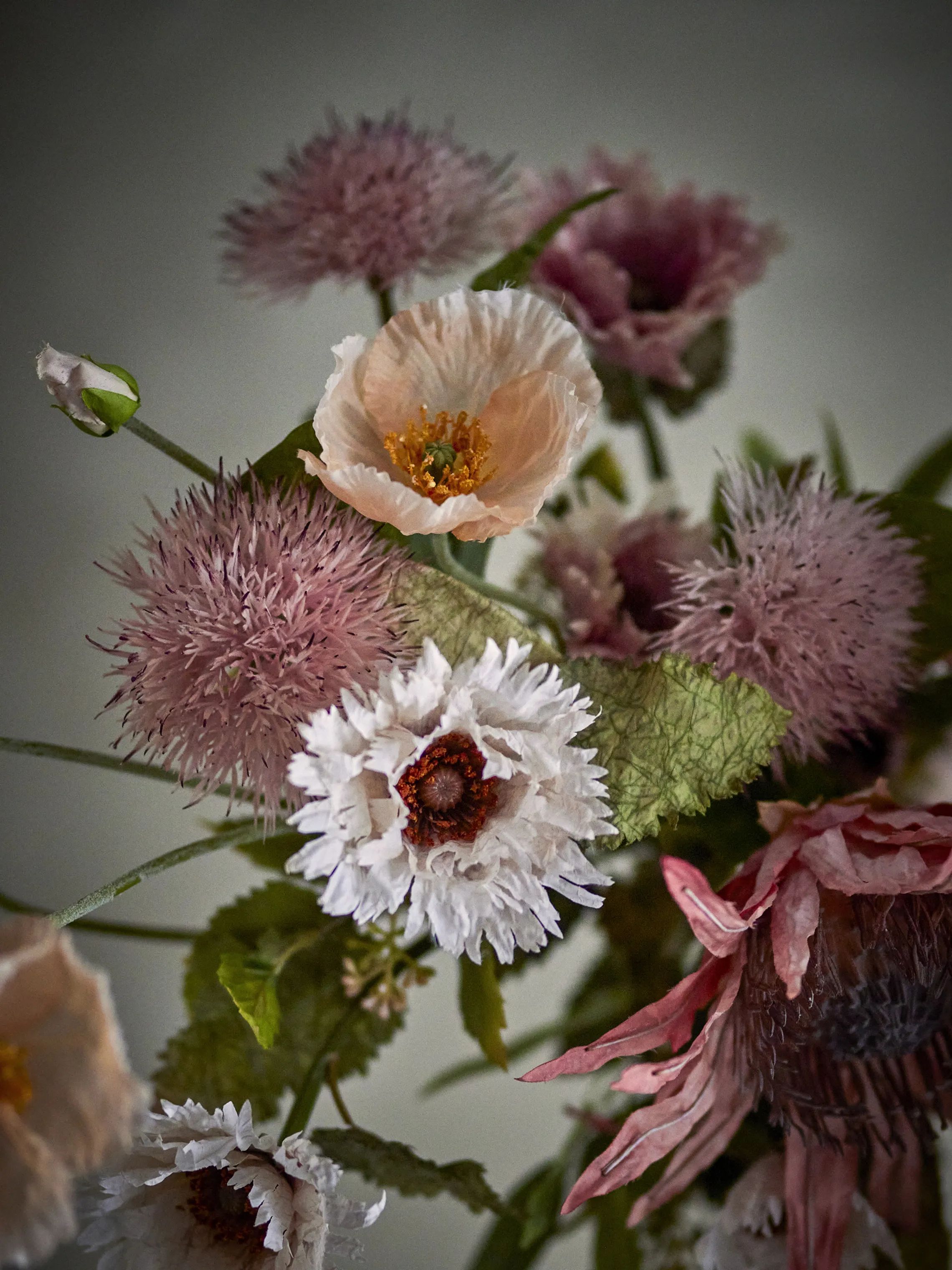 Bloomingville Kunstige blomster Kunstig Buket - Rosa i Lyserød/multi, 3