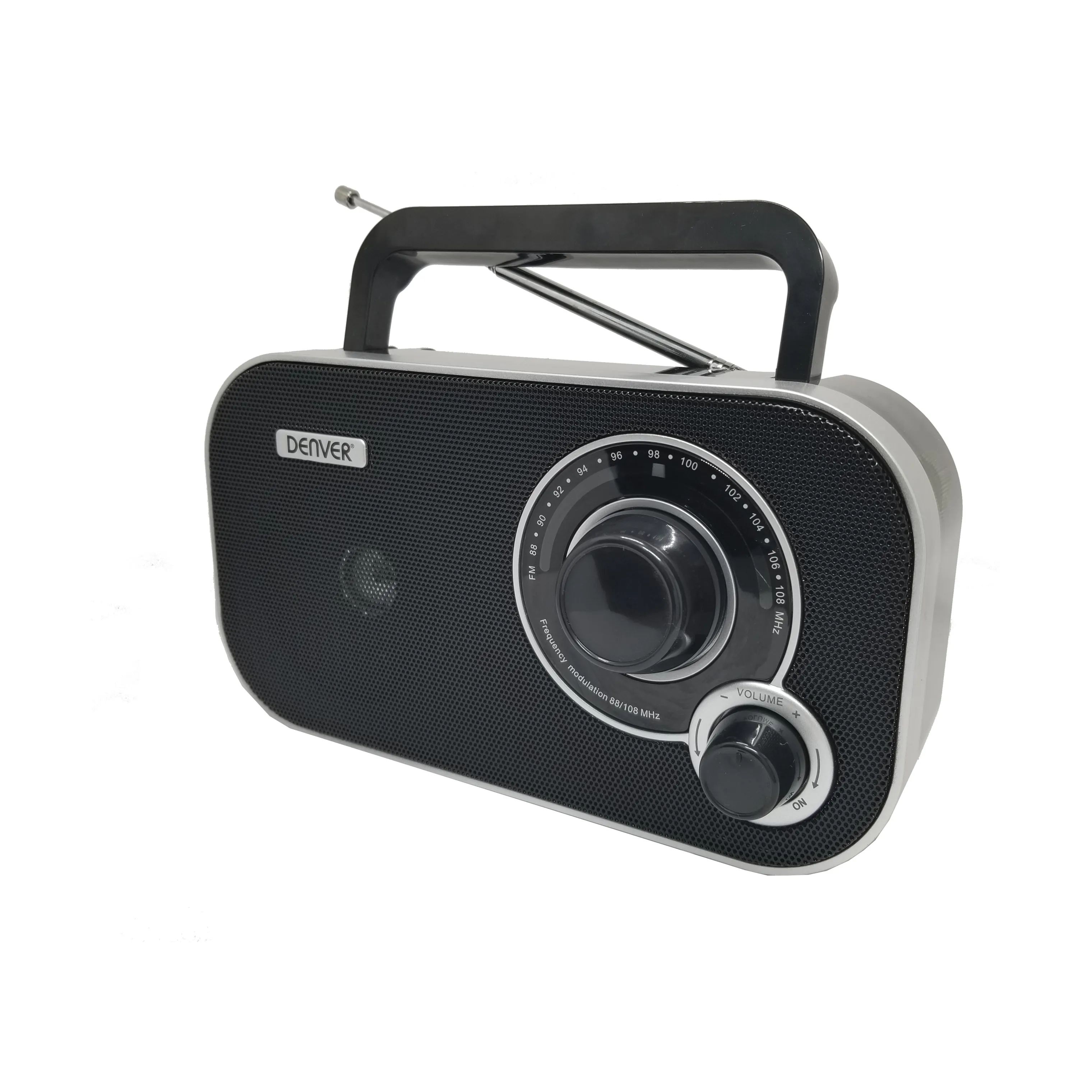 Denver Højtalere TR-51 FM Radio i Sort, 1