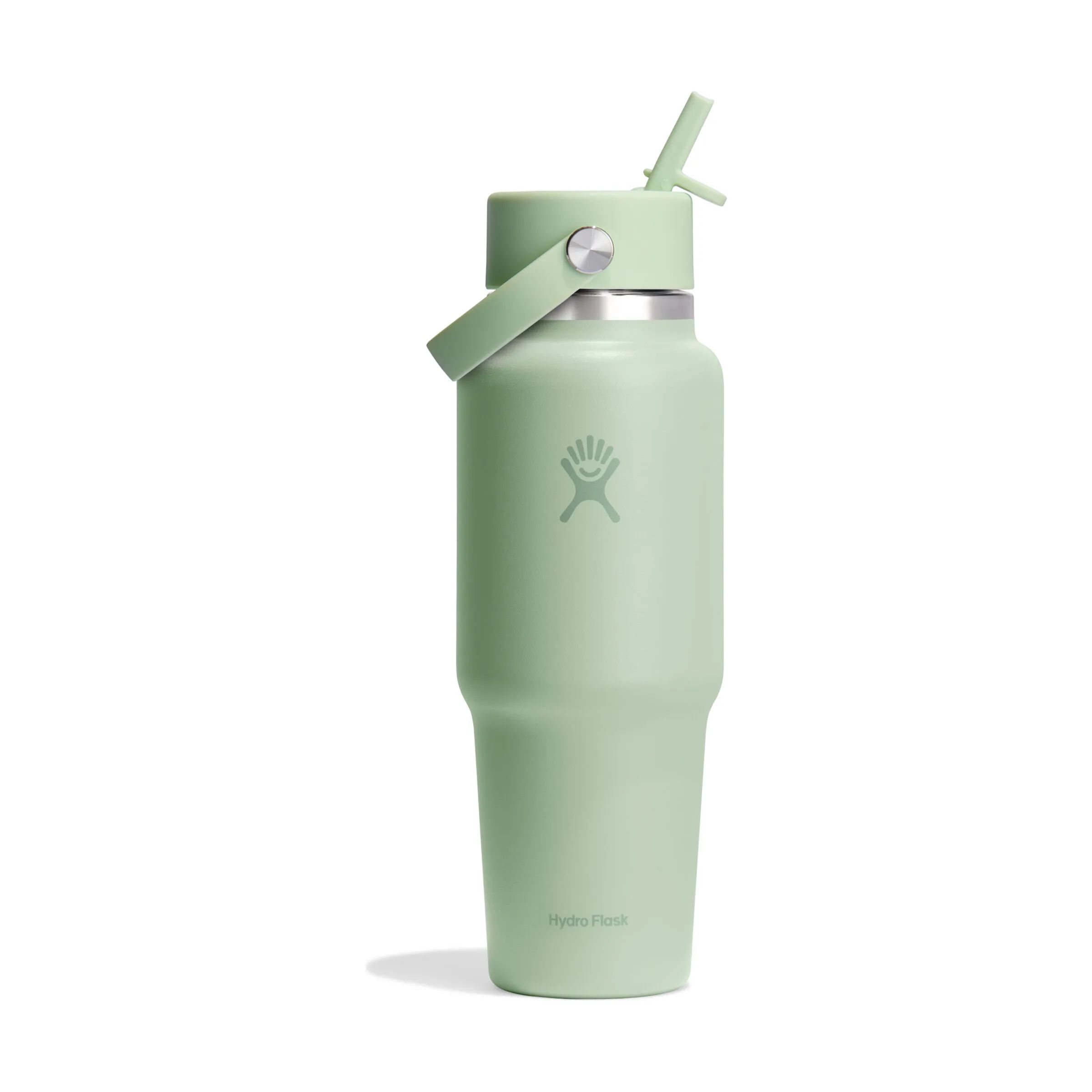 Hydro Flask Termoflasker Wide Flex Straw Termodrikkedunk i Lysegrøn / Stål, 1