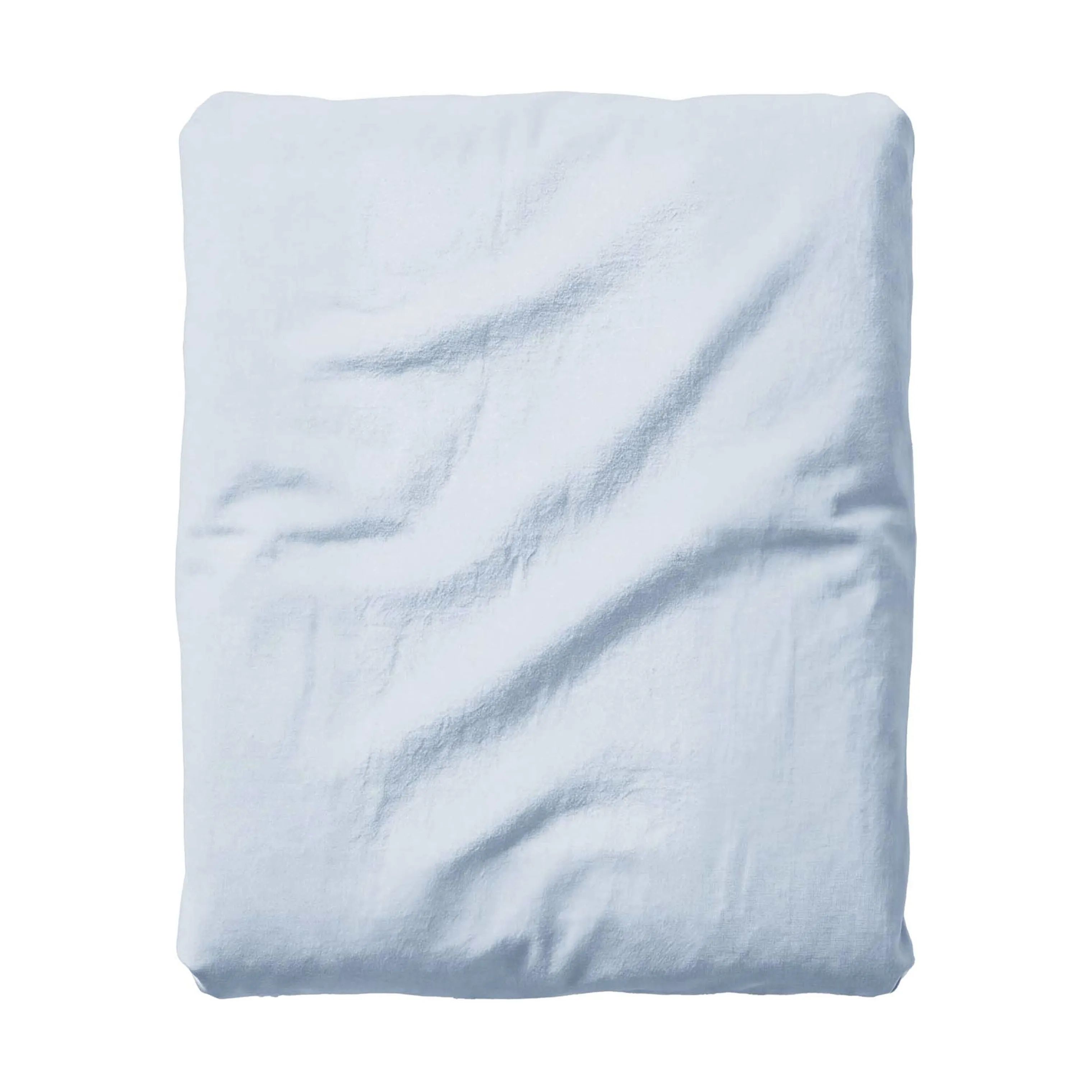 Essenza Lagner Fine Organic Jersey Boxlagen i Iceblue, B160 x L220 cm, 1