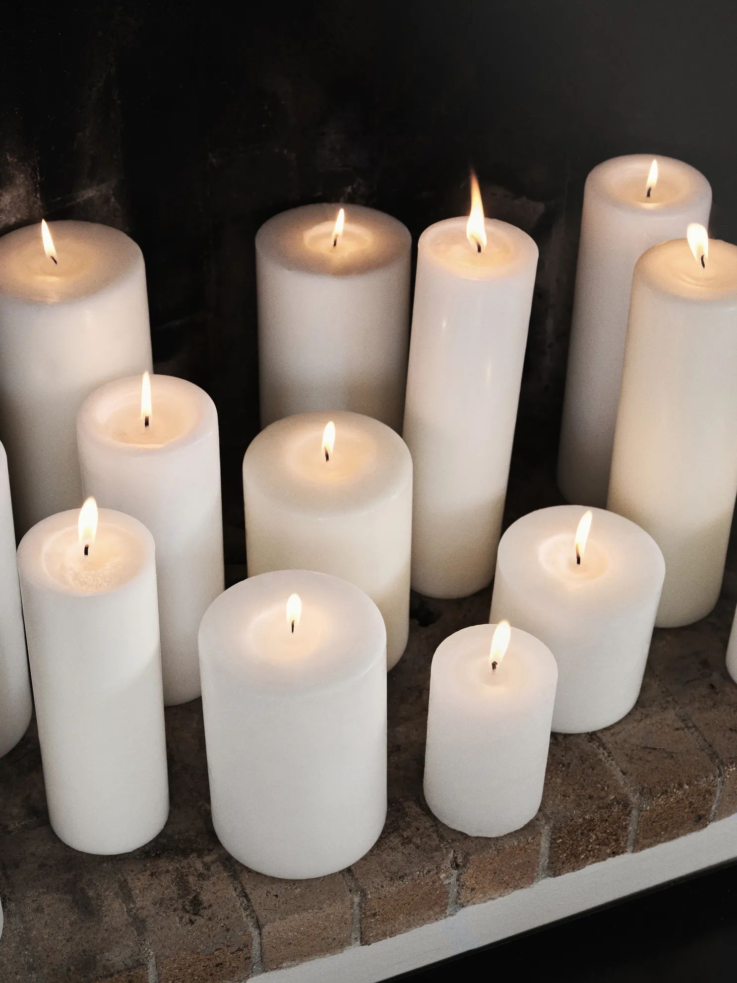 Broste Copenhagen Bloklys Church Bloklys i Antique white, 25 cm, 2