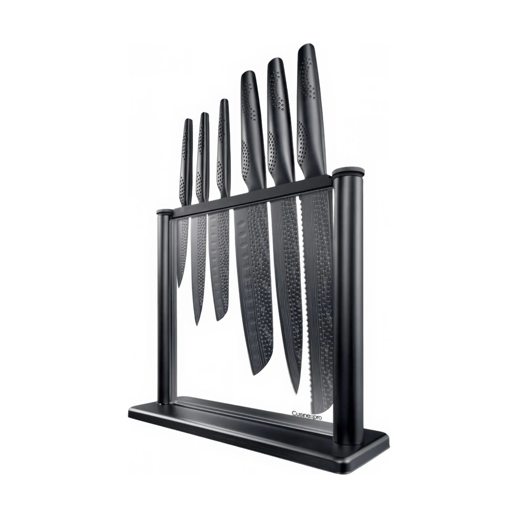 THE CUSTOM CHEF™ Knivblokke med knive Cuisine::pro®
iD3 BLACK SAMURAI™ Cuisine::pro iD3® BLACK SAMURAI™ Gozen Knivblok - 7 dele i Sort, 1