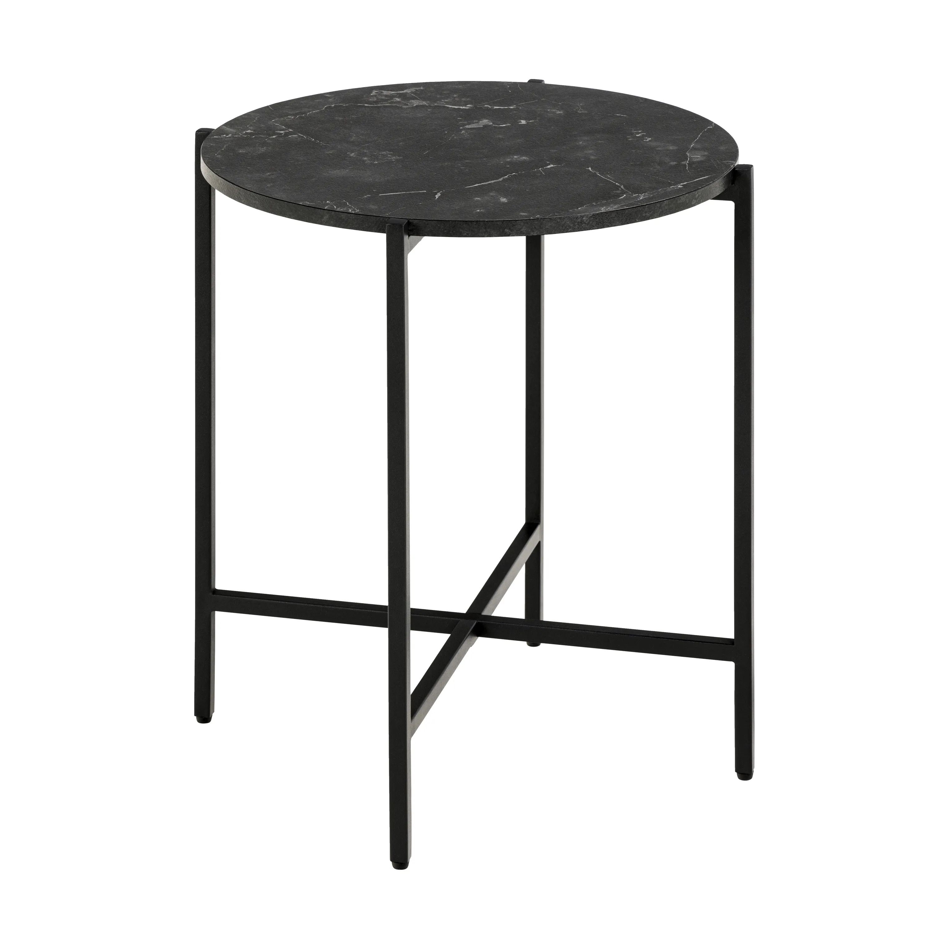 CASA Living Sideborde Lamoine Hjørnebord i Sort, 1