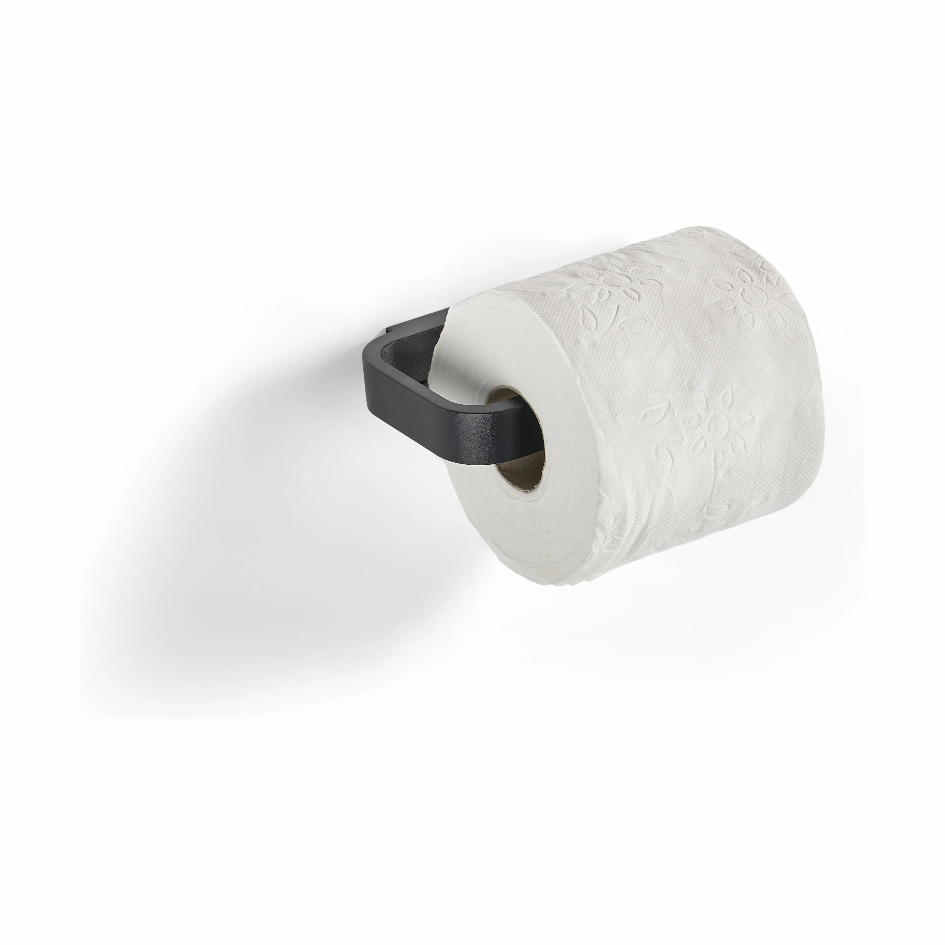 Zone Tilbehør til bad Rim Toiletrulleholder i Sort, 3