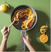 Tefal Stegepander Ingenio Renew Stegepandesæt - 3 dele i Grå, 2