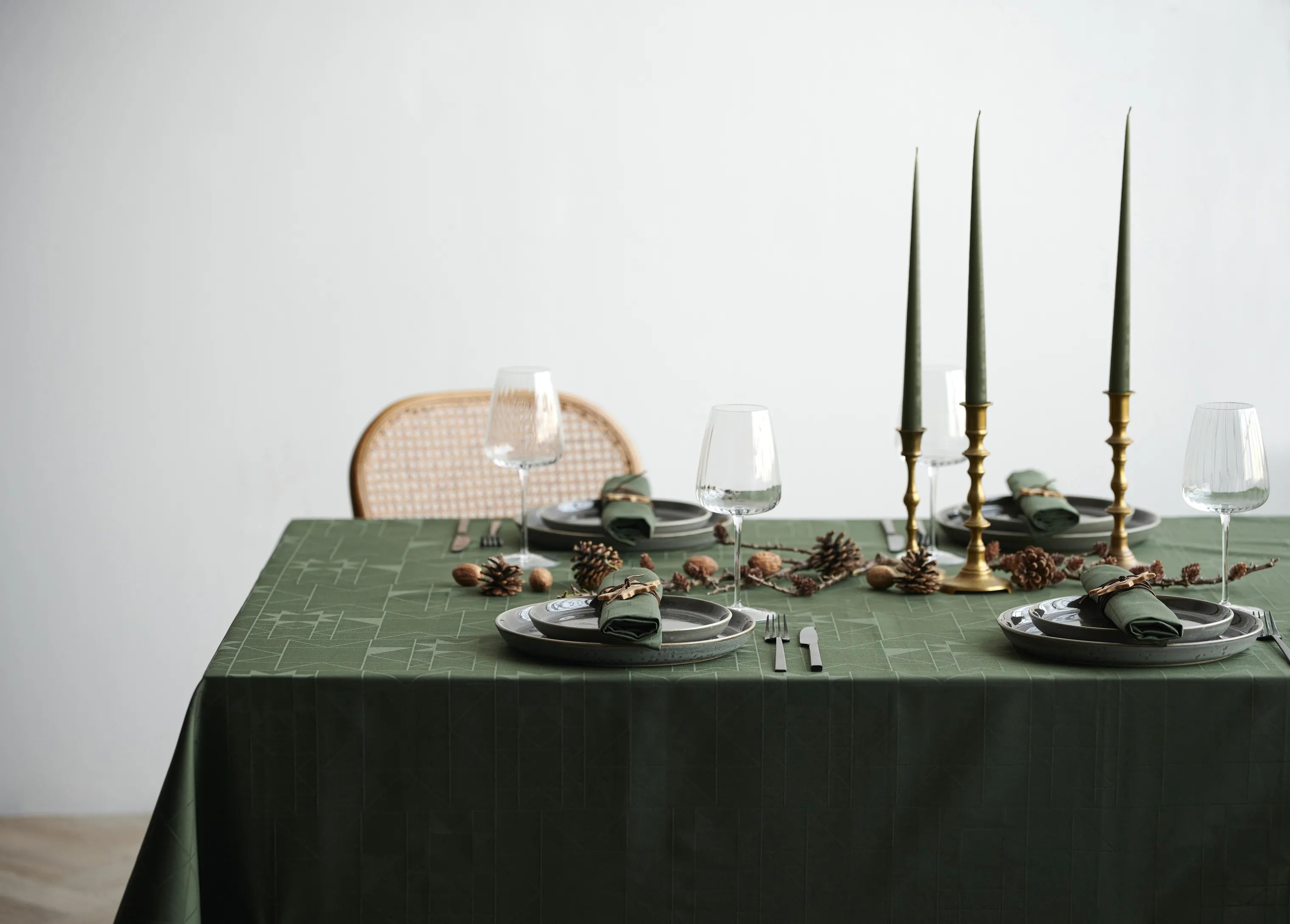 Södahl Duge Star Dug i Forest green, B140 x L270 cm, 5