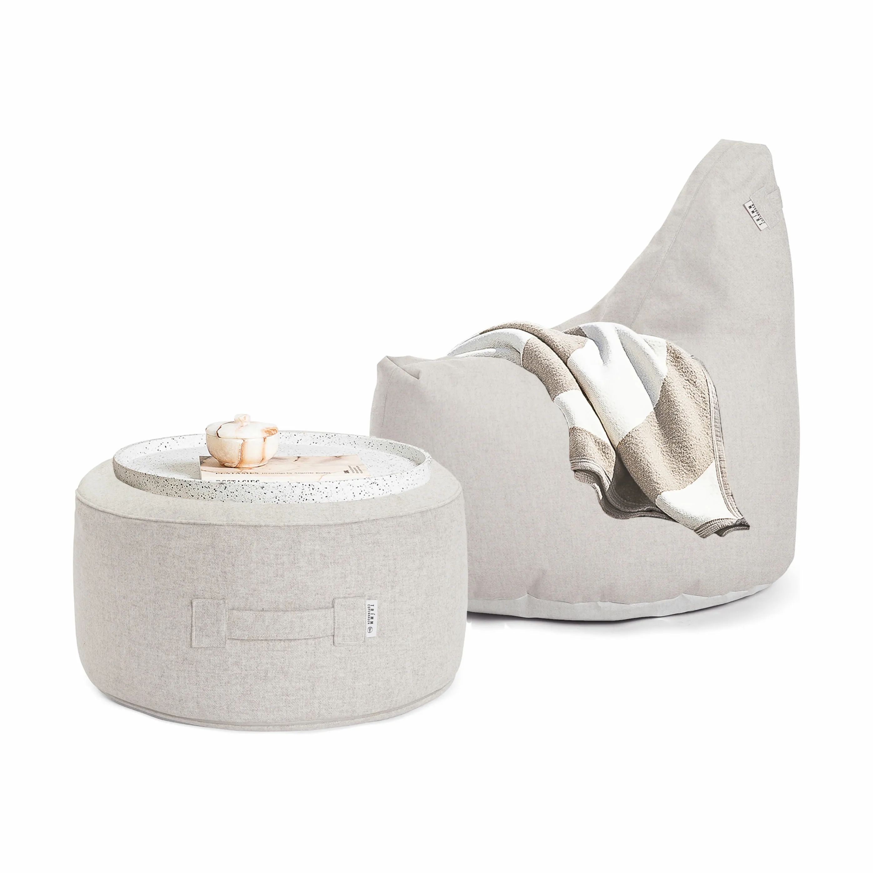 TRIMM Copenhagen Lænestole Noah Everyday Loungesæt i Beige, 1
