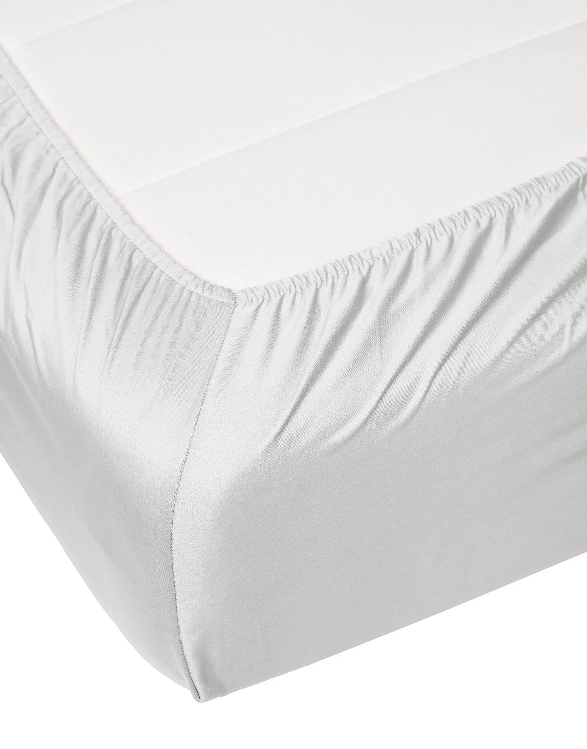 Essenza Lagner Satin Boxlagen i Hvid, B140 x L200 cm, 3