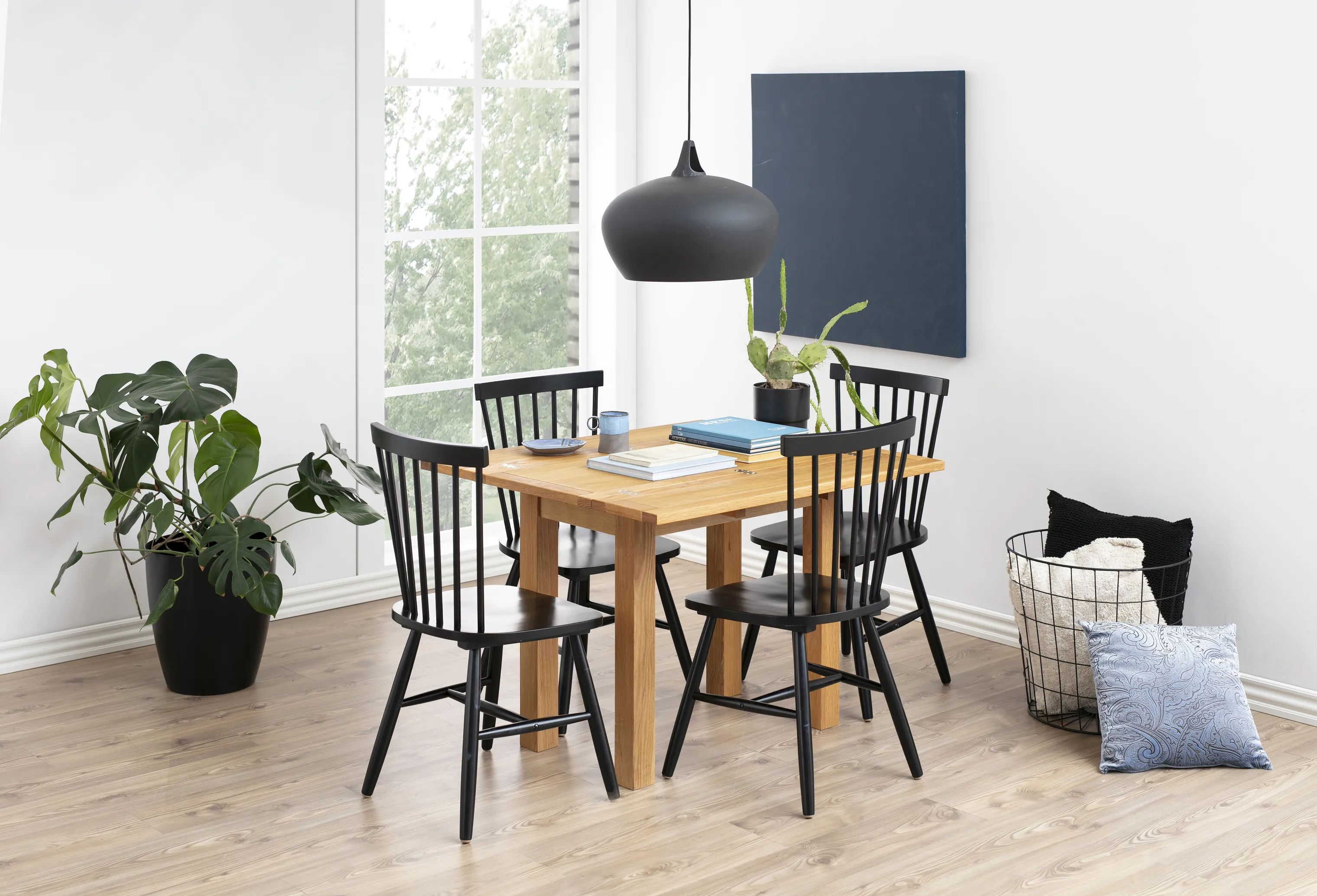 CASA Living Spisebordsstole Riano Spisebordsstol - 2 stk i Sort, 2