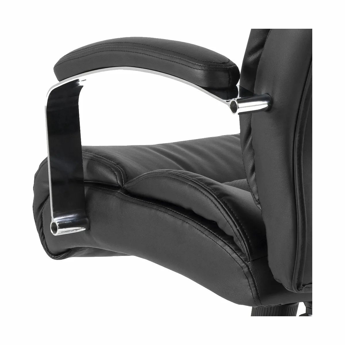 CASA Living Skrivebordsstole Benson Skrivebordsstol i sort, 4