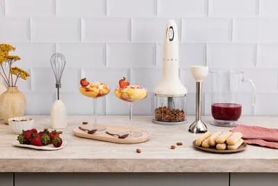 Smeg Stavblendere 50's style Stavblender i Creme, 2