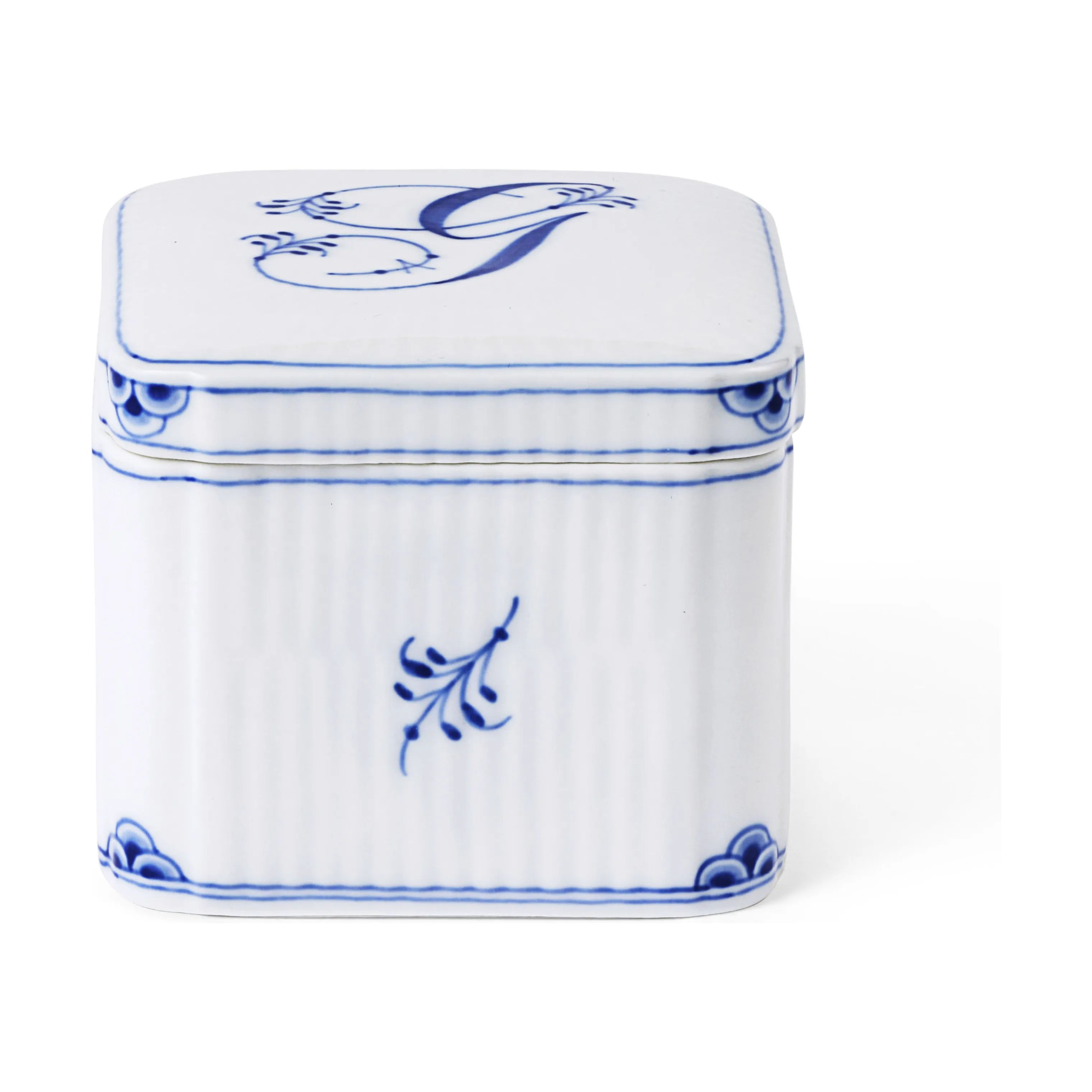 Royal Copenhagen Bonbonniere Alfabet Bonbonniere - G i G, 1