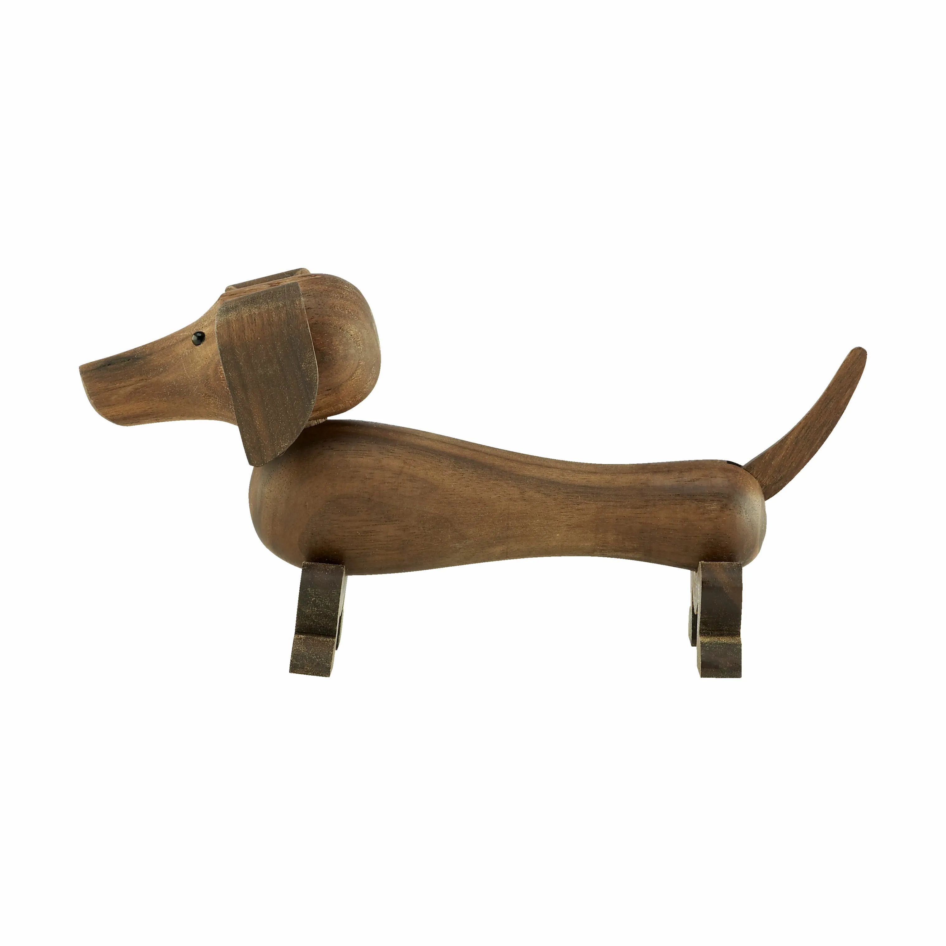 Kay Bojesen Dyrefigurer Gravhund i Eg, 10,5 cm, 1