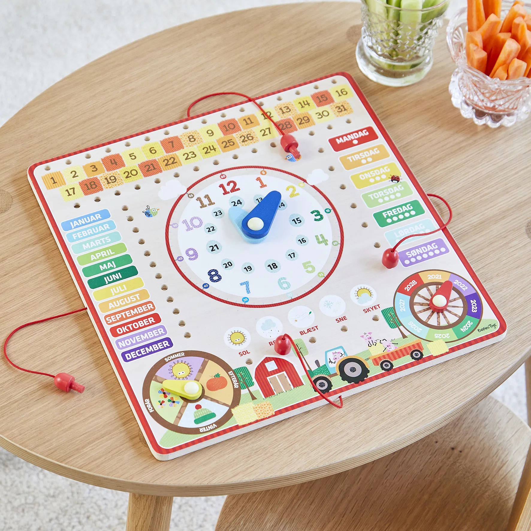 Barbo Toys Spil Wacky Wonders Børnenes læringskalender i Multifarvet, 2