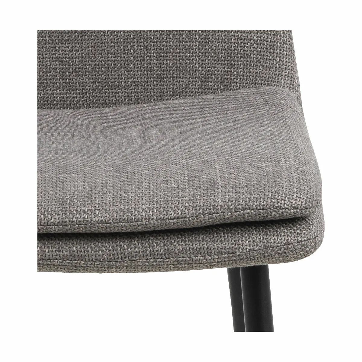 CASA Living Spisebordsstole Becca Spisebordsstol - 4 stk. i Gråbrun, 4 stk., 5