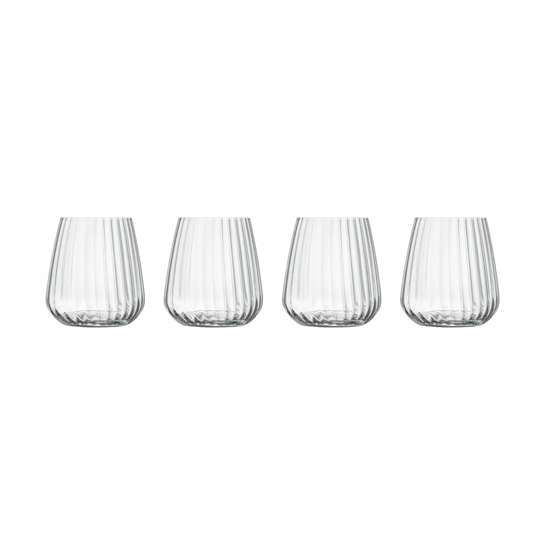 Luigi Bormioli Vandglas Optica Vandglas - 4 stk. i Klar, 1