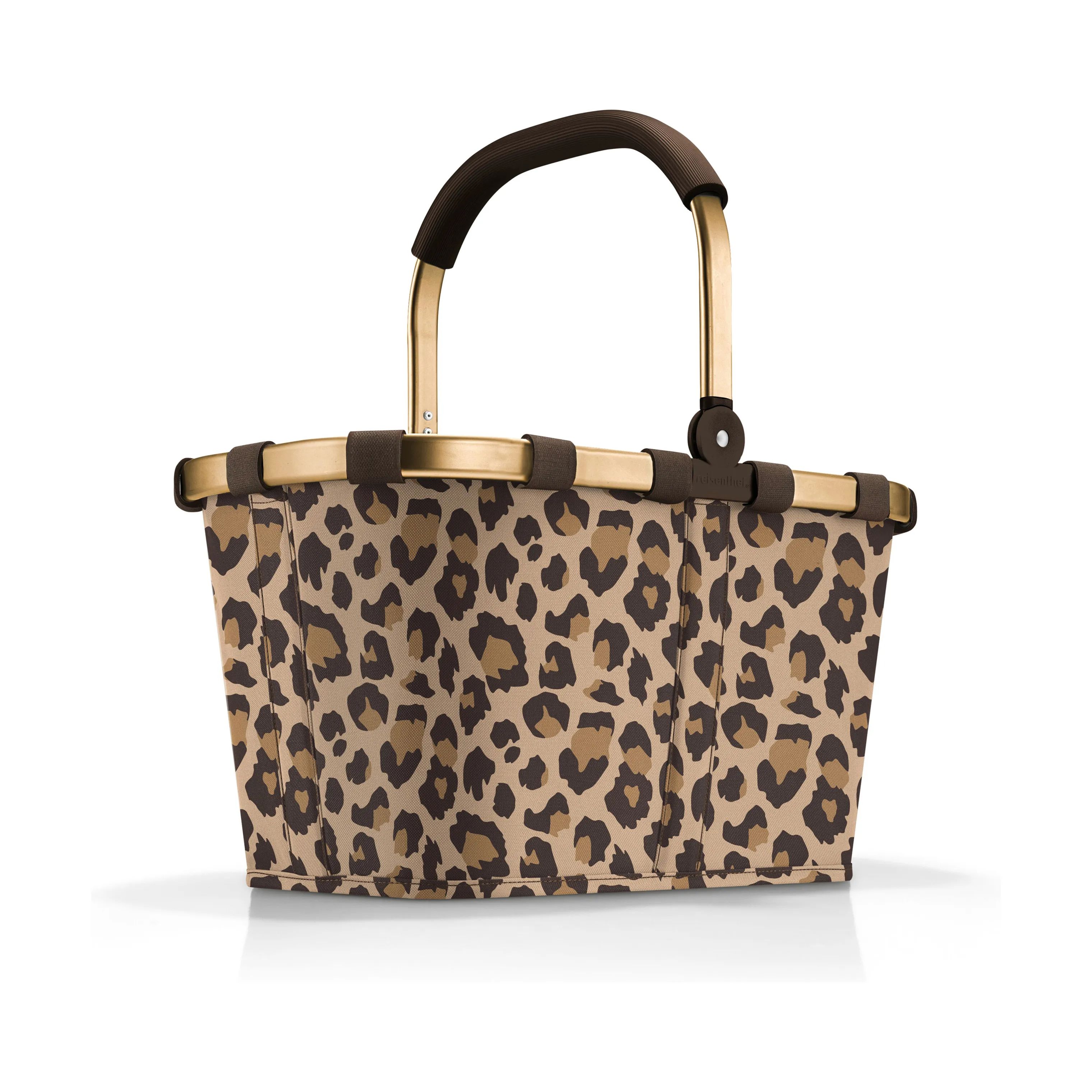 Reisenthel Indkøbskurve Carrybag Kurv i Leo macchiato, B48 x L28 cm, 4