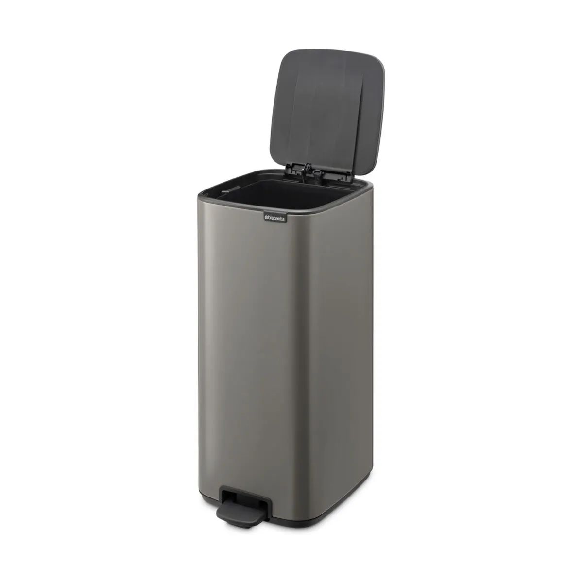 Brabantia Pedalspande Bo Pedalspand i Platinum, 30 L, 7