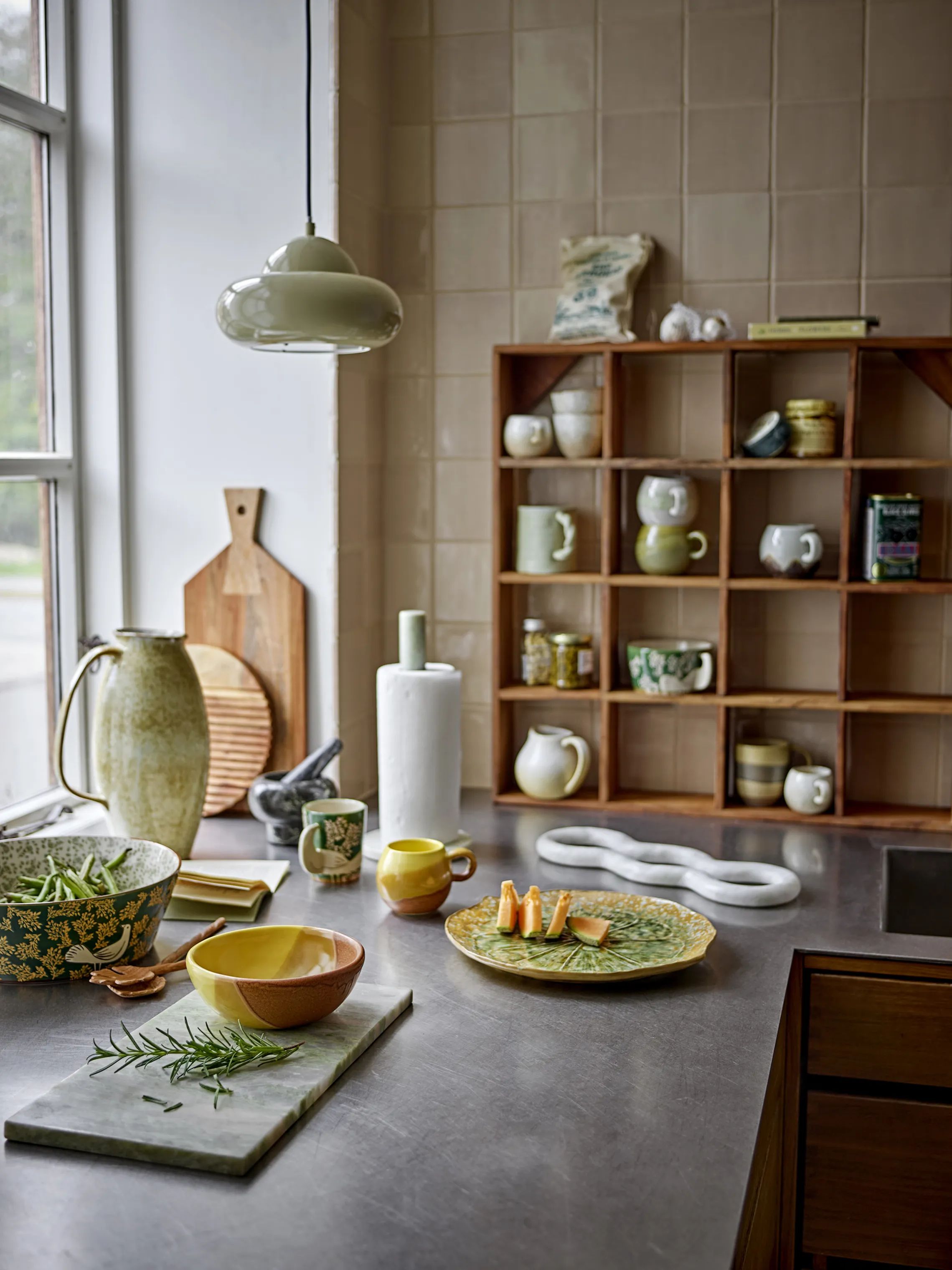 Bloomingville Bordskånere Vivien Bordskåner i Grøn, 2