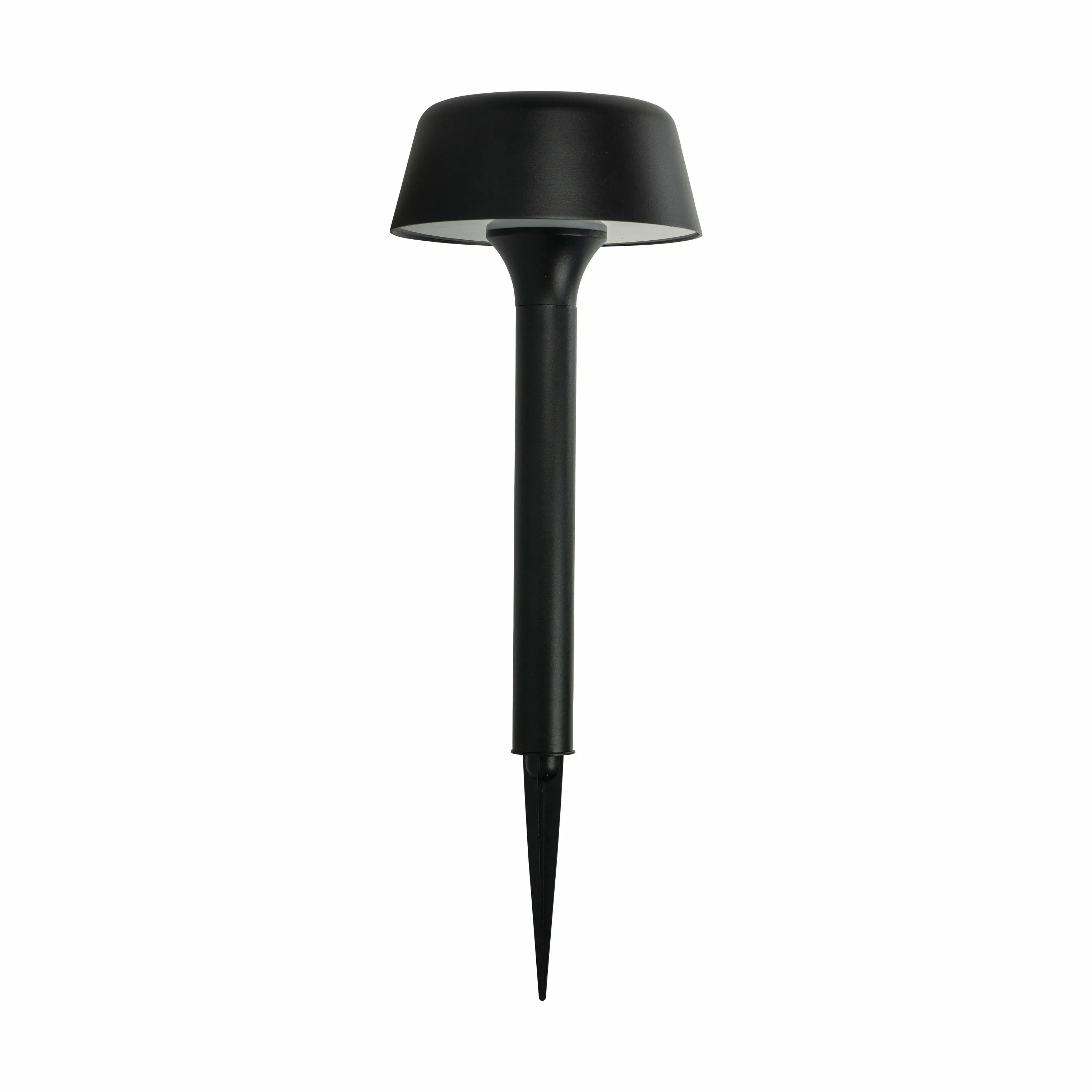 Dyberg Larsen Bedlamper Valencia Udendørs Bedlampe m. Solcelle i Mat sort, 1
