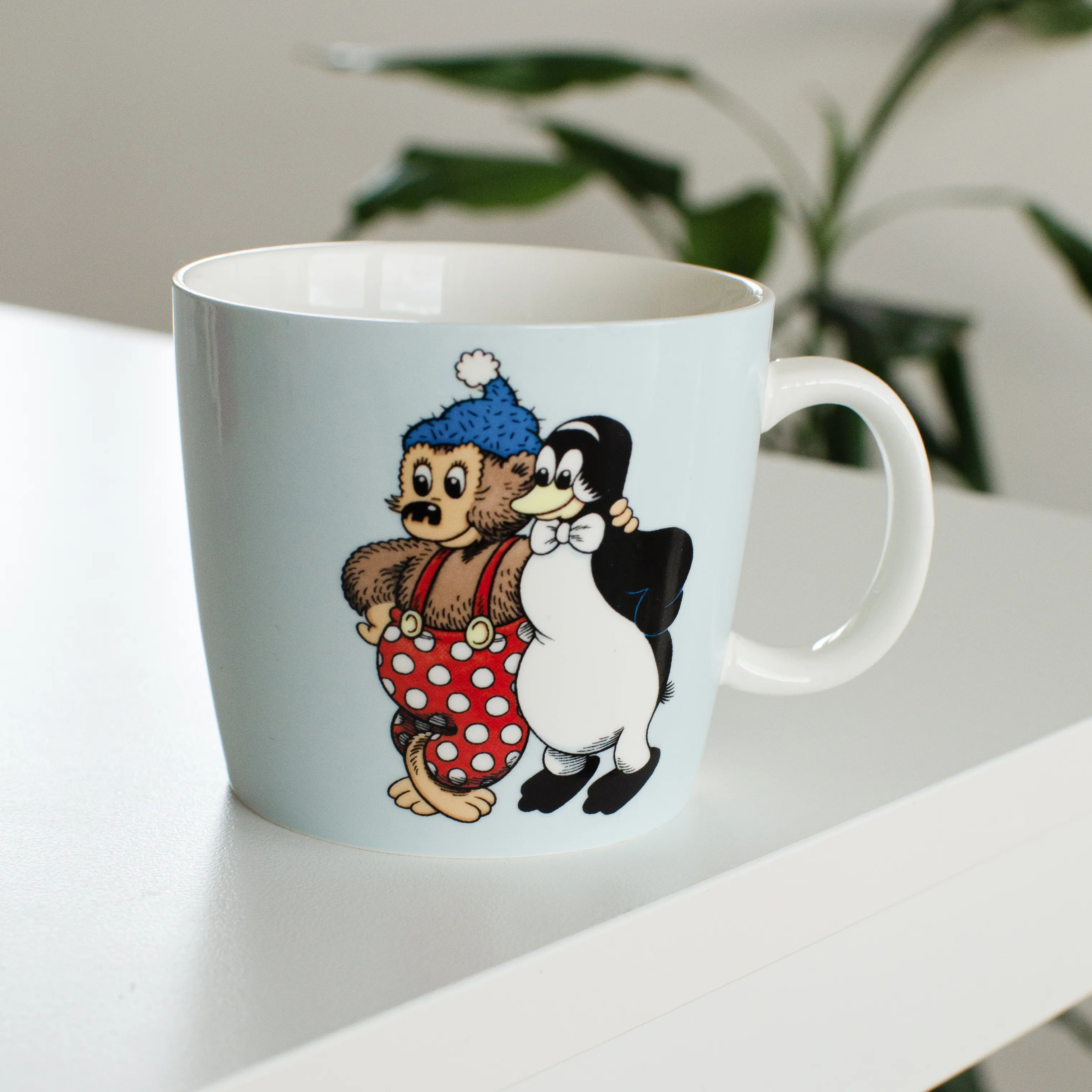 Barbo Toys Krus og kopper med hank RASMUS KLUM Krus - Pingo i Blå, 3