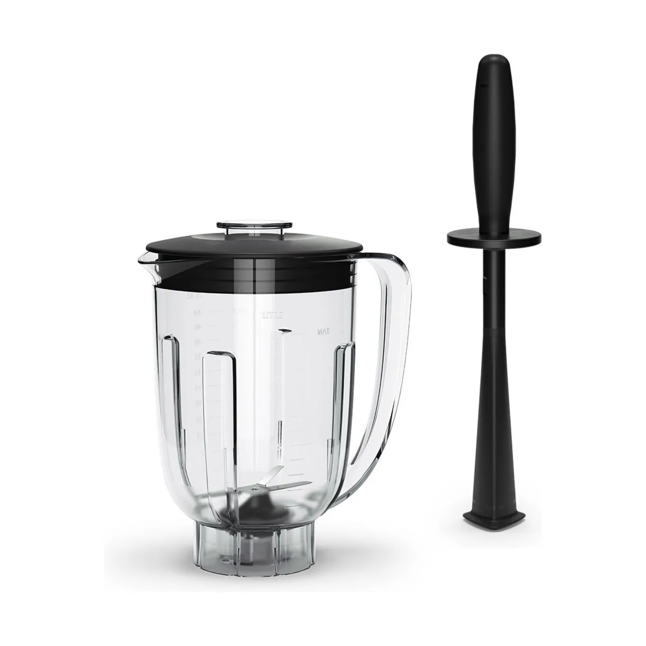 Ankarsrum Assistent Original Blendere Blenderkande m. tamper i klar, 1.5 L, 1