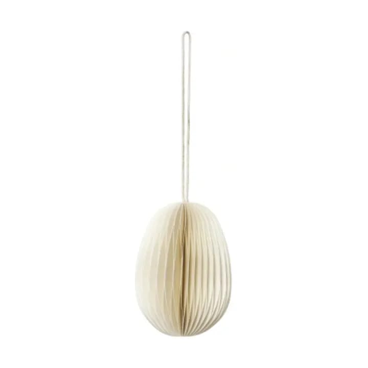 Broste Copenhagen Påskeæg og ophæng Megan Papir Ornament i Hvid, 1