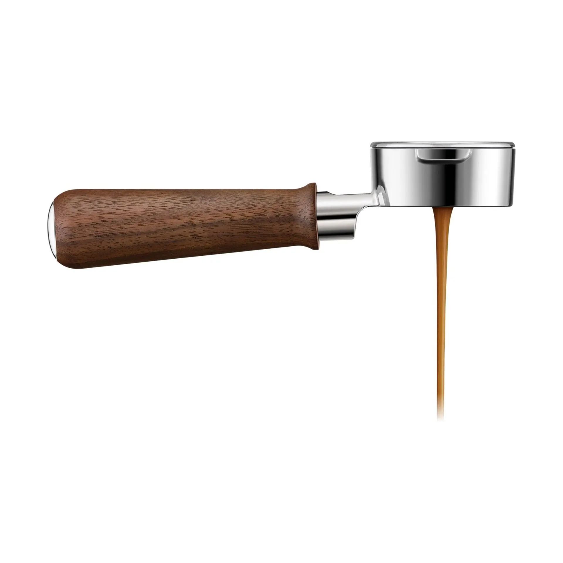 Sage Tilbehør til espressomaskiner Bundløs Portafilter i Walnut, 2