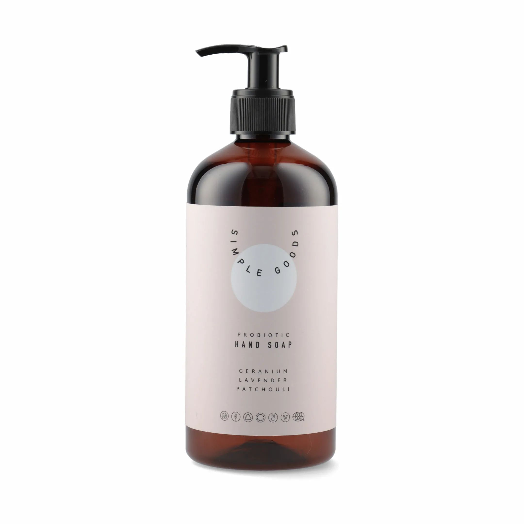 Simple Goods Håndsæbe Håndsæbe i Geranium/lavendel/patchouli, 1