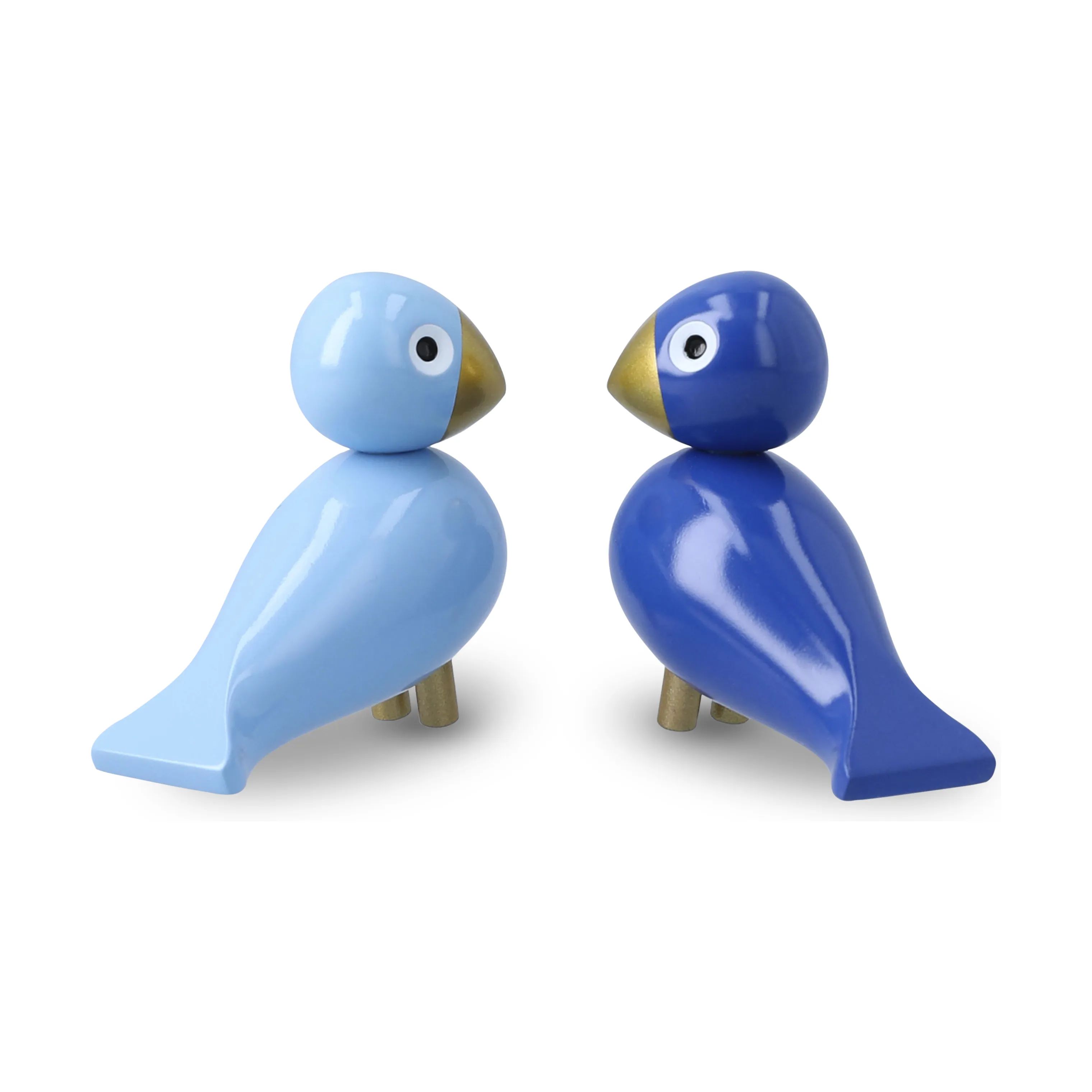 Kay Bojesen Dyrefigurer Birds Fugle 2026 -2 stk. i Blå/Lys Blå, 6