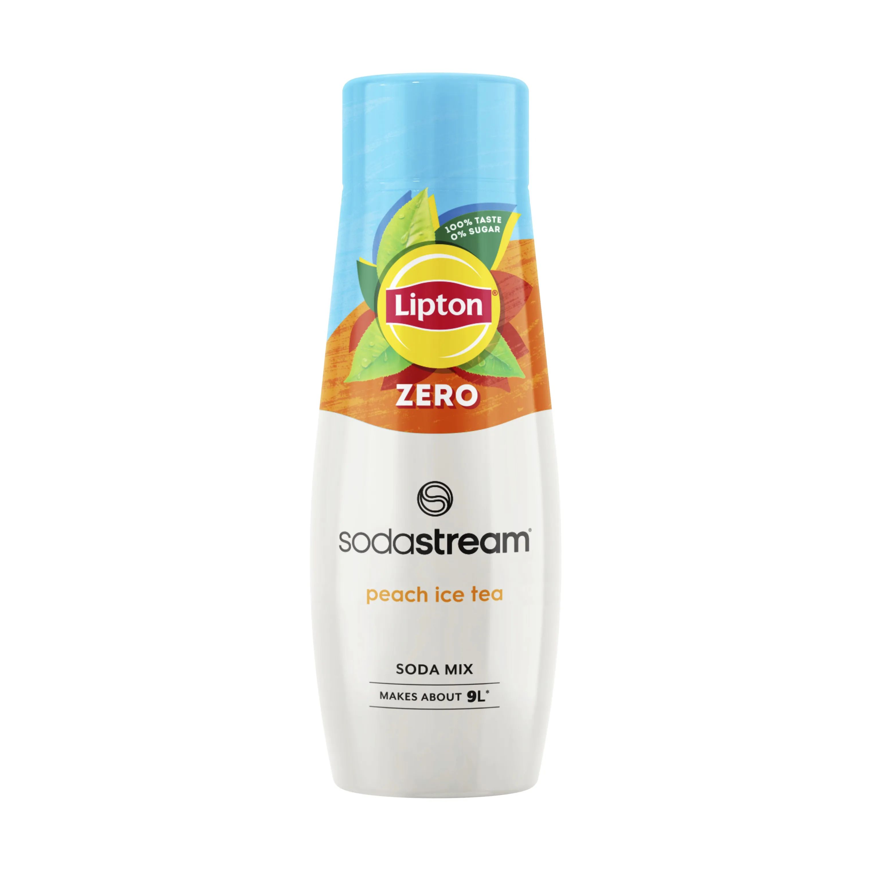 SodaStream Smagskoncentrater Sirup - Lipton Ice Tea Peach Zero i Lipton Ice Tea Peach Zero, 1