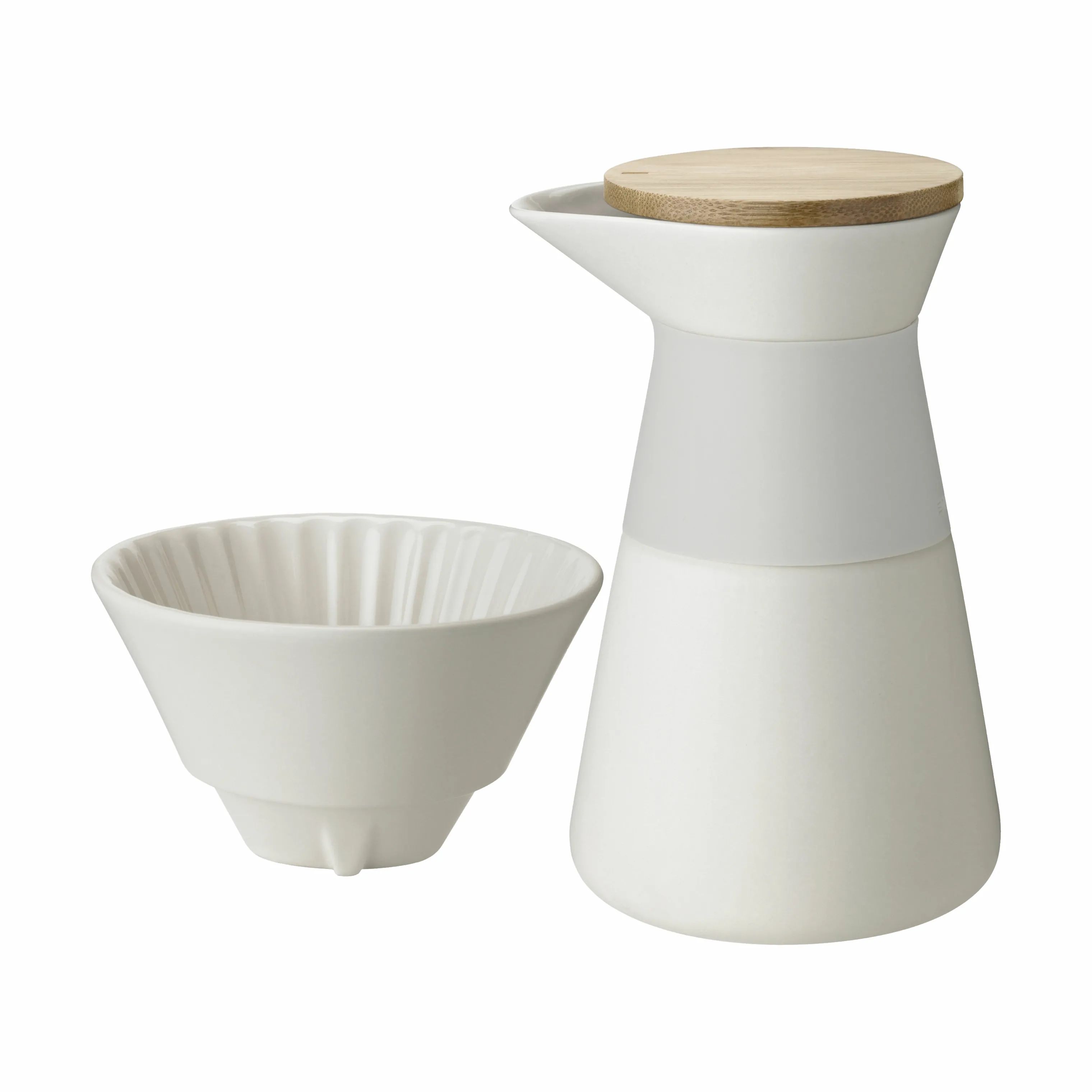 Stelton Stempelkander Nordic Theo Kaffebrygger i Sand , 0.6 L, 1