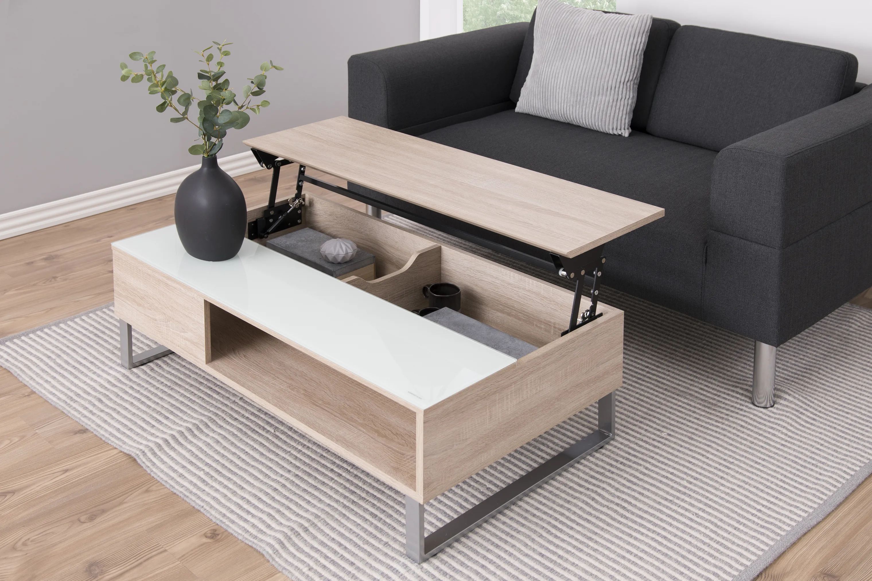 CASA Living Sofaborde Azalea Sofabord i Natur, 3