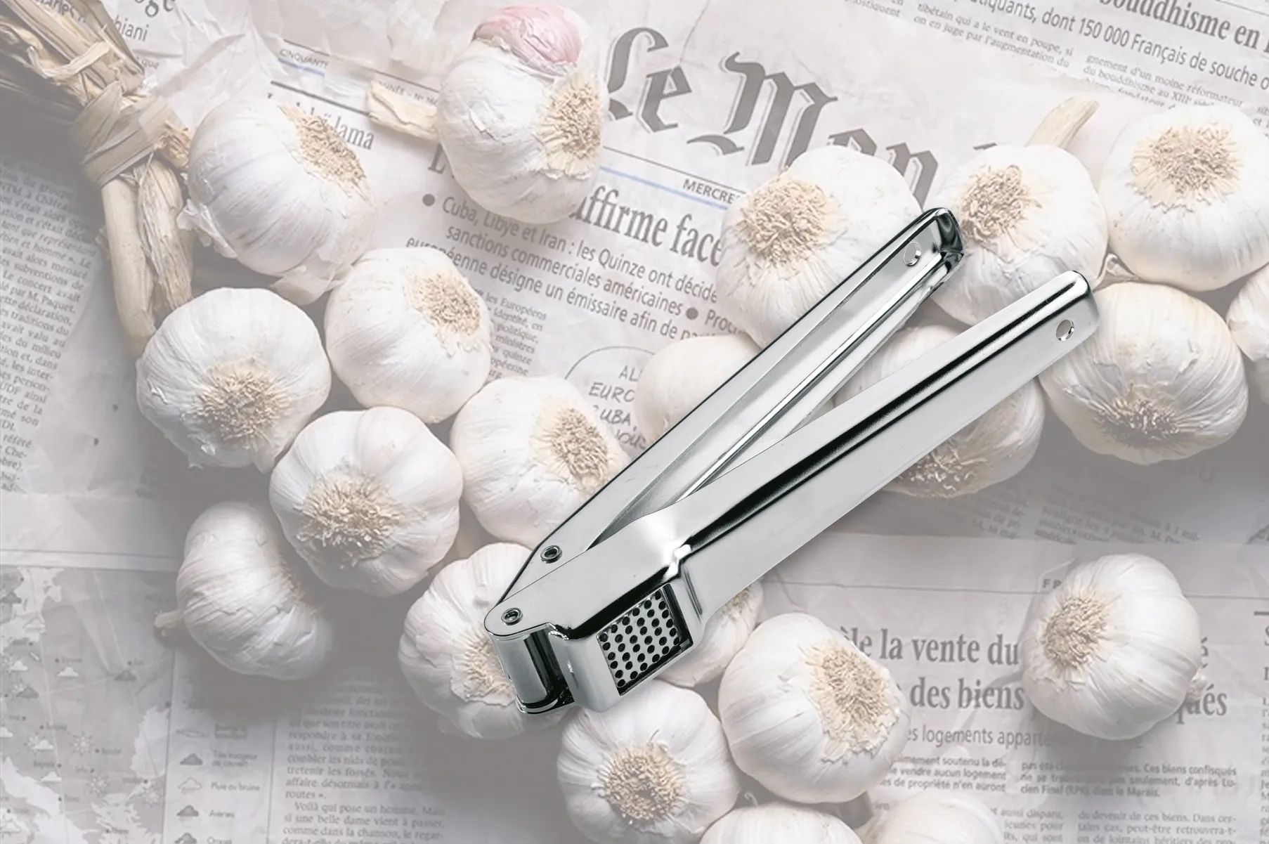 Gefu Hvidløgspressere Garlic Hvidløgspresser i Sølv, 2