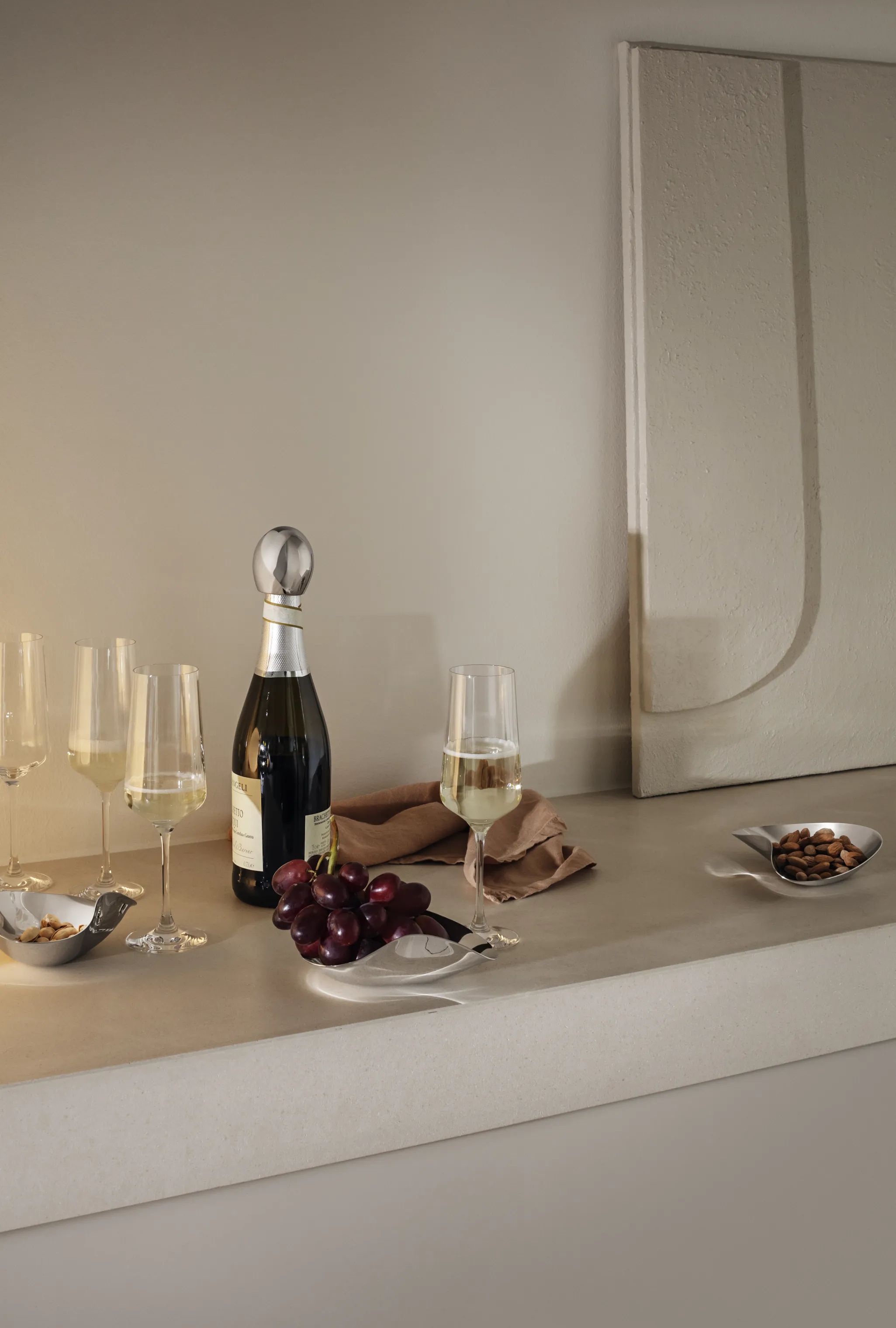 Georg Jensen Serveringsskåle Indulgence Skål - 3 stk. i Sølvfarvet, 2