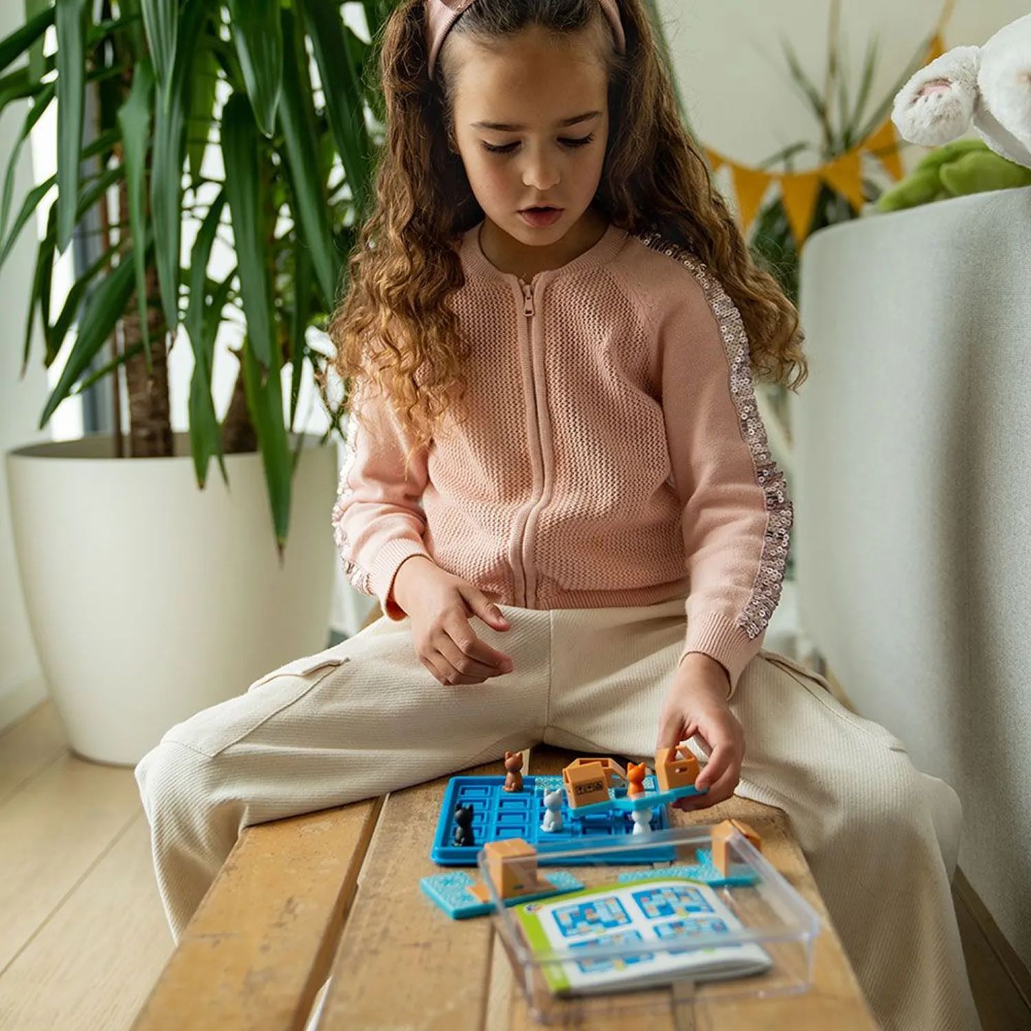 Spilbræt Spil SmartGames Brætspil - Cats & Boxes i Multifarvet, 2