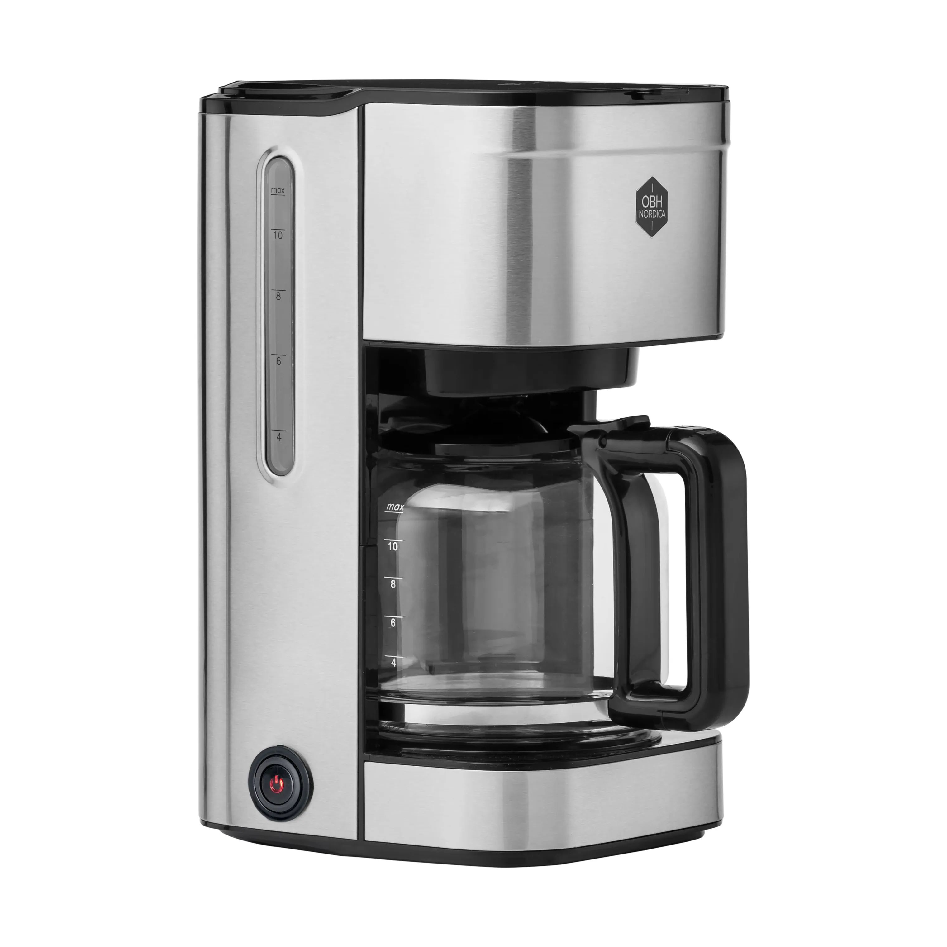 OBH Nordica Kaffemaskiner Bronx Kaffemaskine i Sølvfarvet, 7